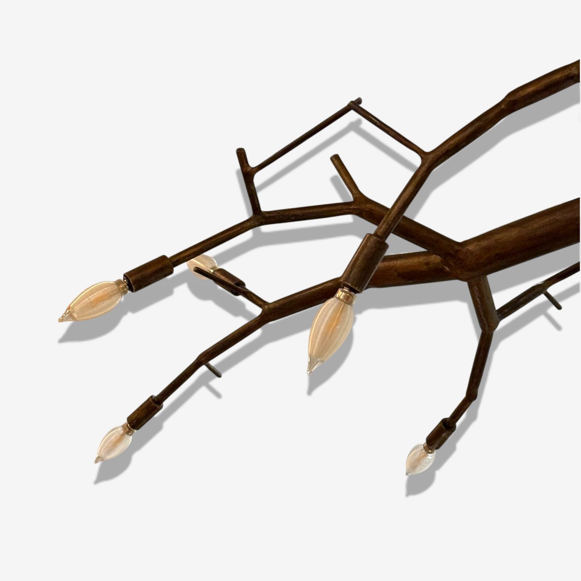 Christopher Poehlmann, Contemporary, Massive Modern Sculptural Branch Chandelier