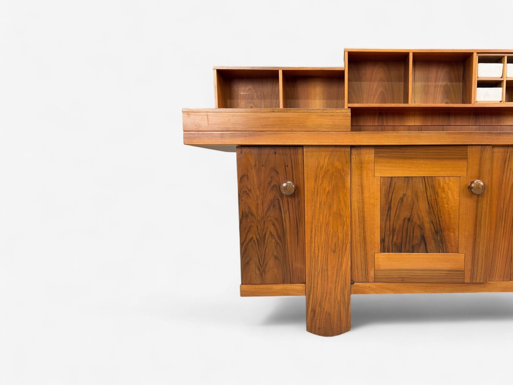 Silvio Coppola, Bernini, Italian Modern, Walnut, Sideboard, Italy, 1964