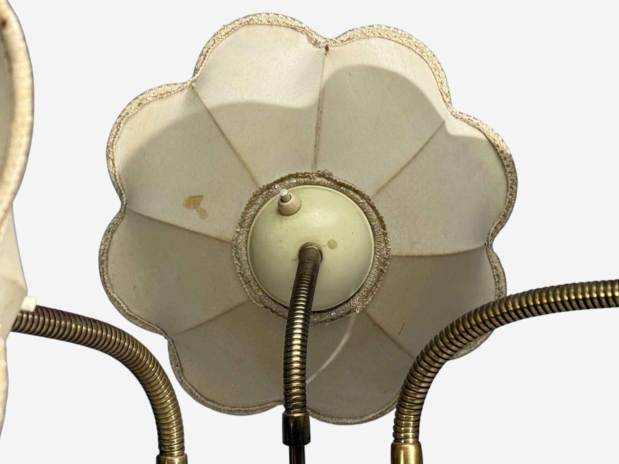 Swedish Modern, Adjustable Floor Lamp, Wood, Metal, Sweden, 1950s