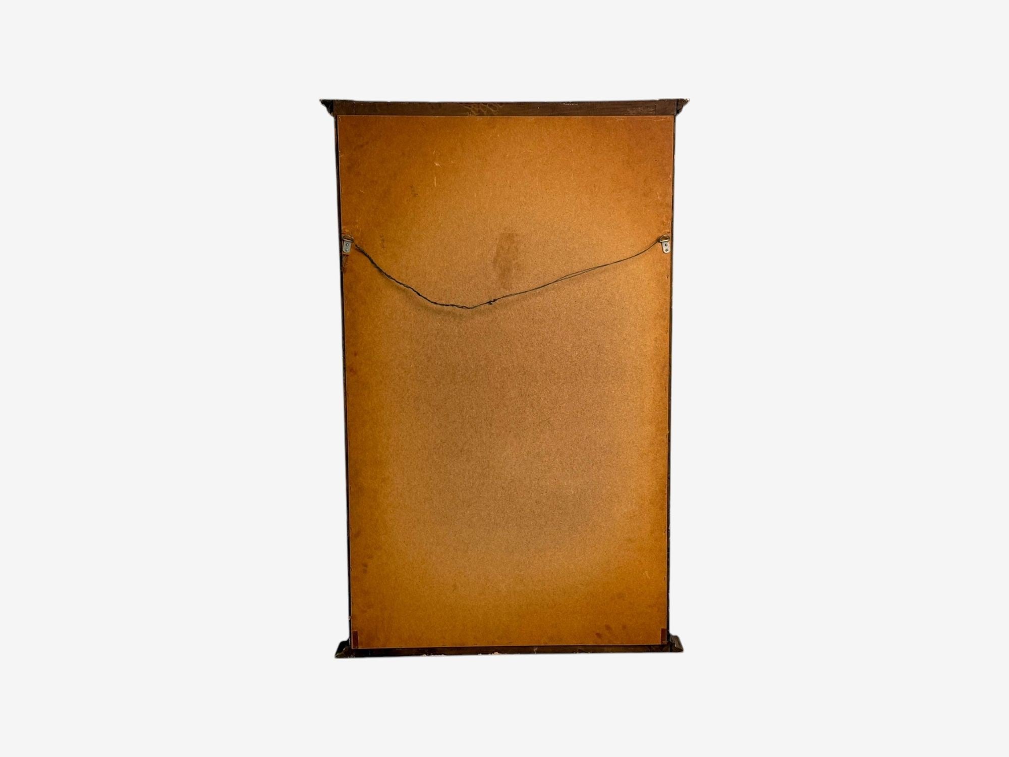 Neoclassical Style, Trumeau Mirror, Black Painted Wood, Giltwood, Italy, 20th C.