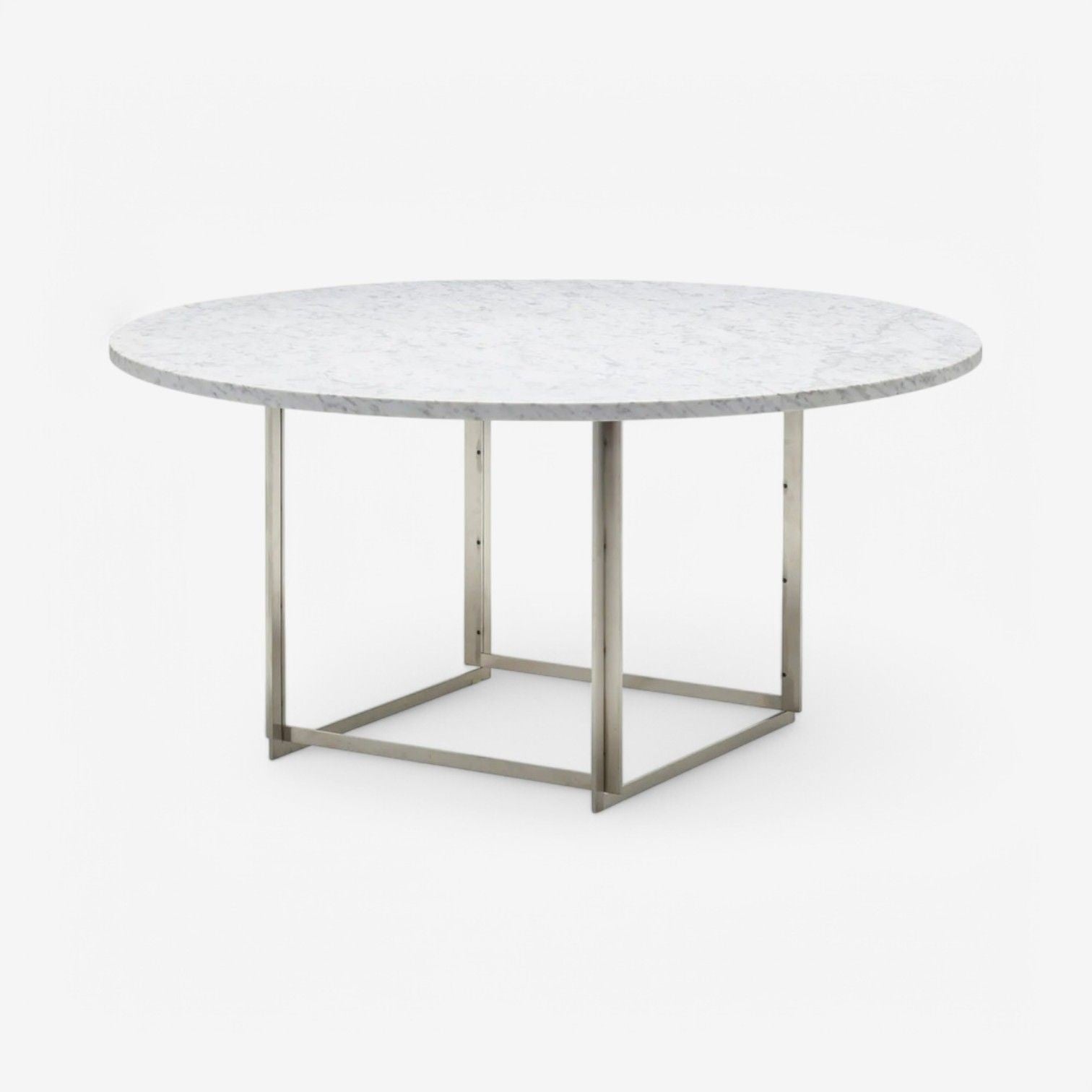 Poul Kjaerholm, Fritz Hansen, Marble, Maple, Steel, PK-54 Dining Table, 2011