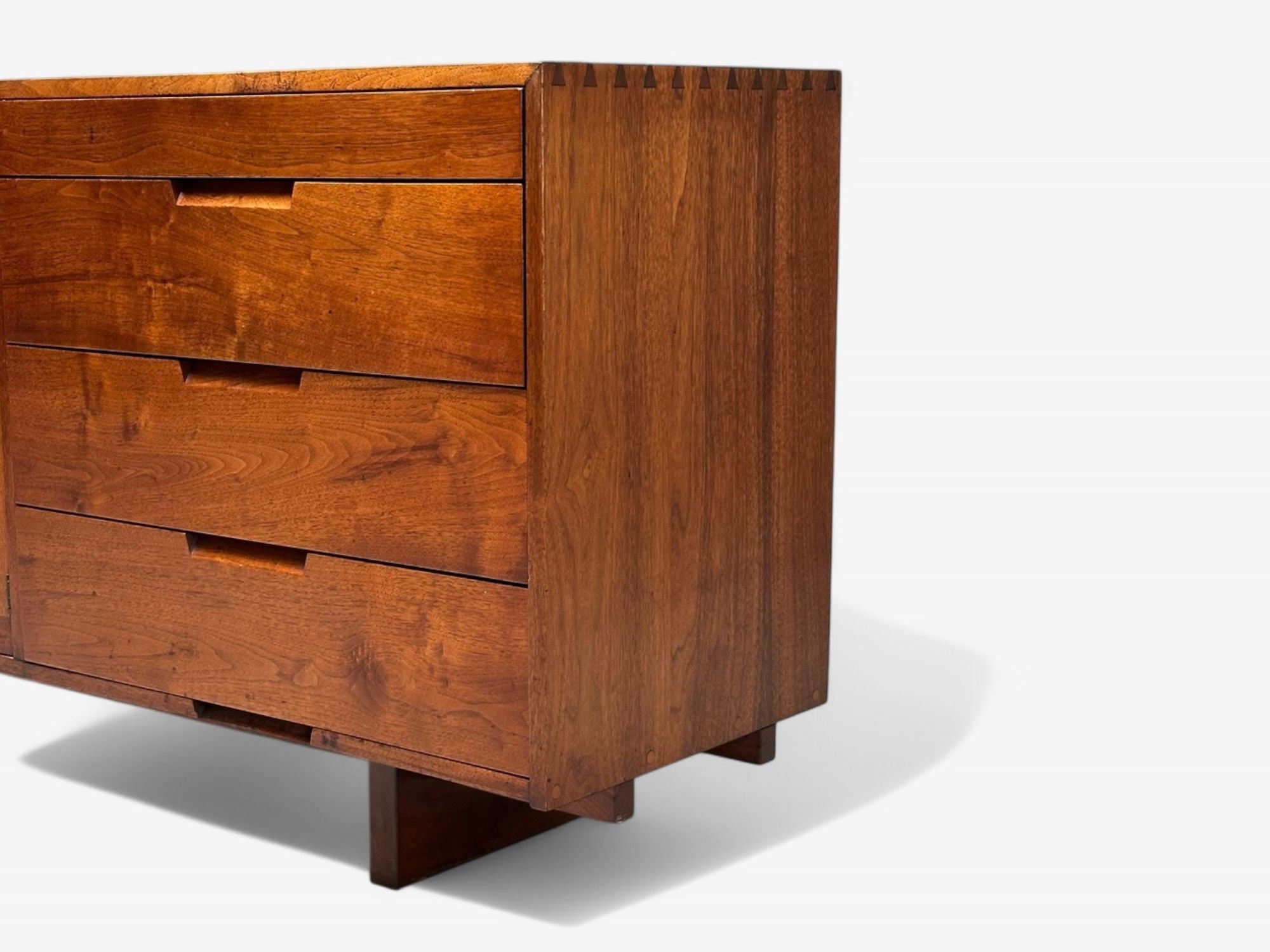 George Nakashima, Mid-Century Modern, American Walnut, Rare Dresser, USA, 1953