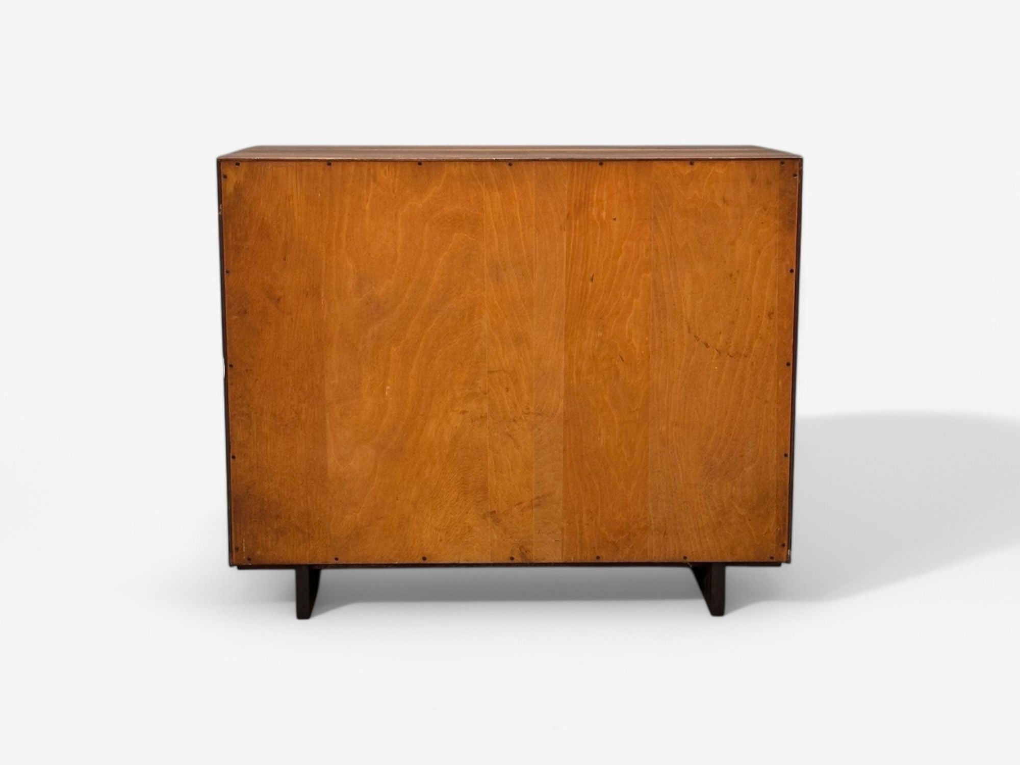 George Nakashima, Mid-Century Modern, Sap Walnut, Rare Nightstand, USA, 1957