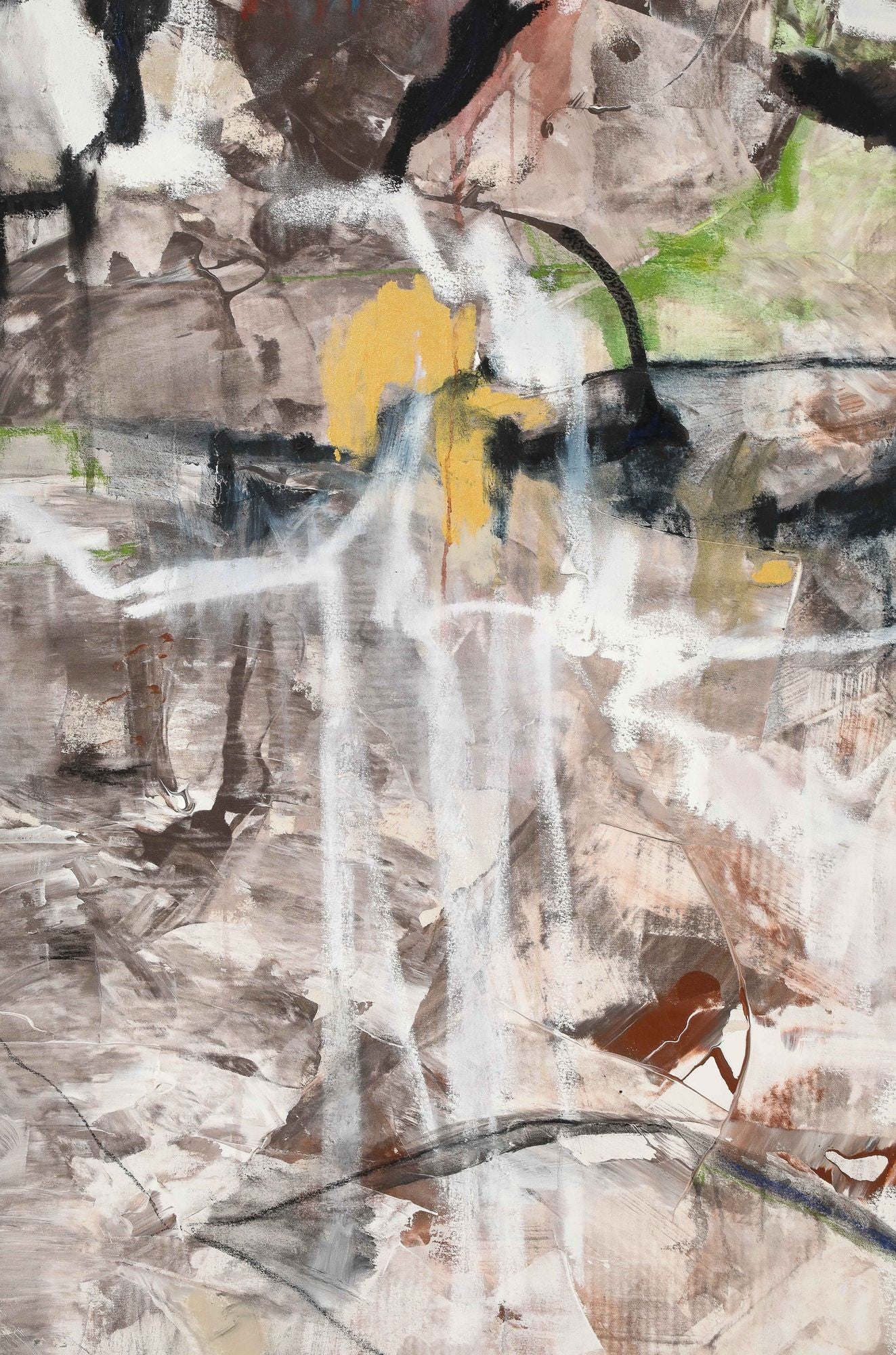 Kathi Robinson, Contemporary, Acrylic, Oil, Large Abstract Painting, USA, 21st c