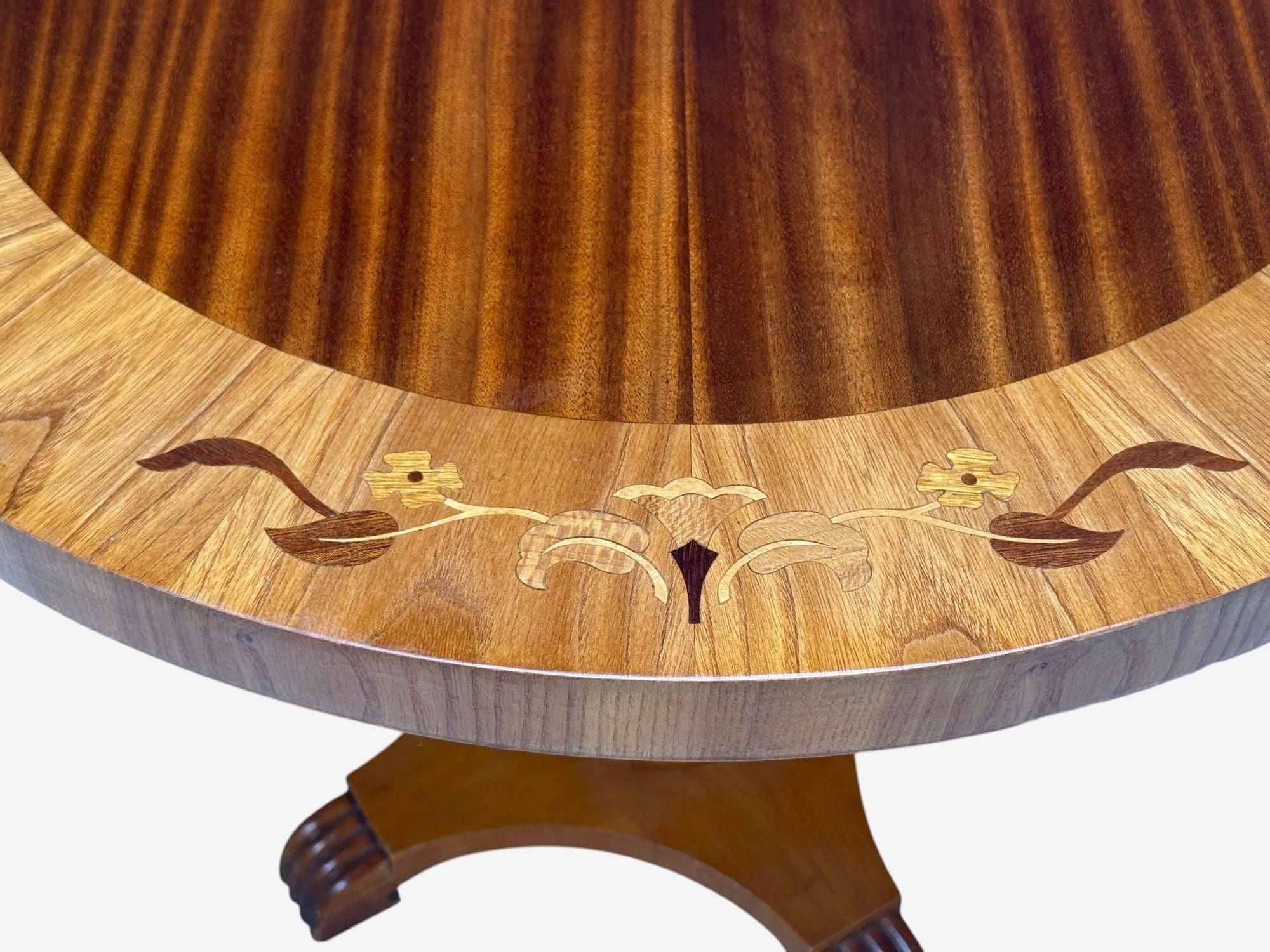 Swedish Art Deco, Marquetry Inlay, Wood, Center Table, Sweden, 1930s