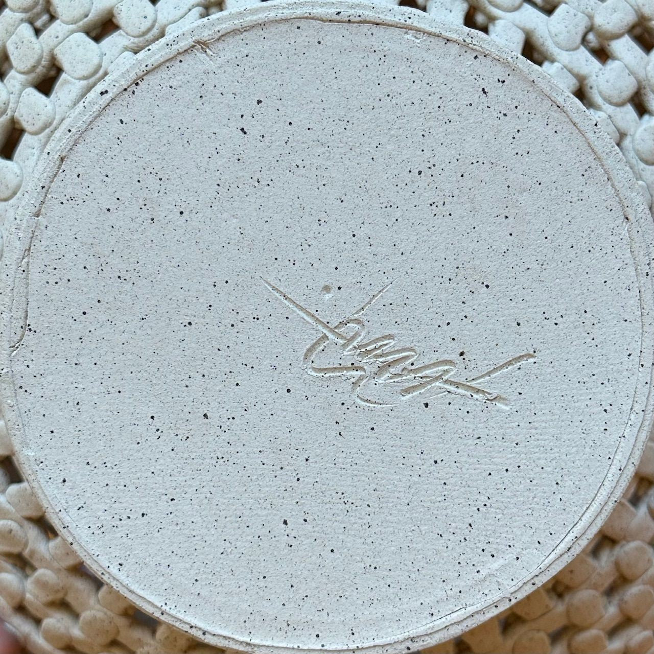 Yoonjee Kwak, Contemporary, Modern Ceramic Vase, Moon Jar, South Korean, 21st C.