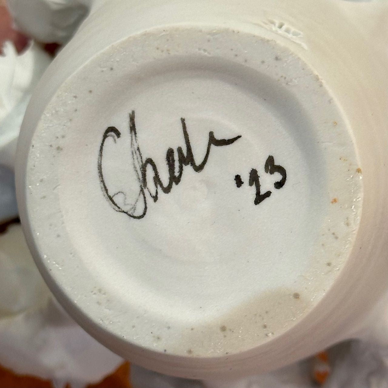 Chala Toprak, Contemporary, Modern Sculpture, Flower Vase, Porcelain, 2023