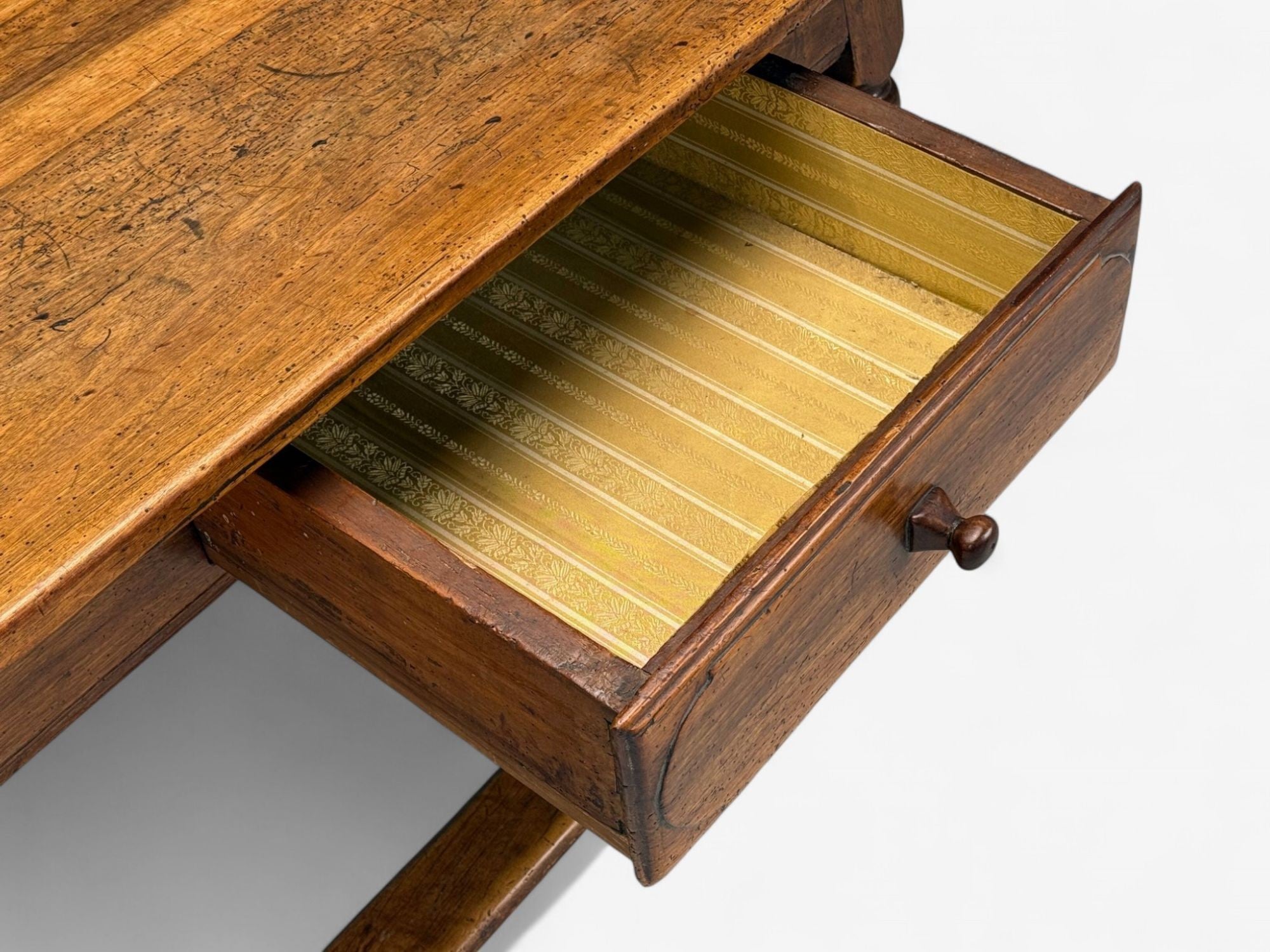 Baroque, Oak, Console or Center Table, France, 18th C.