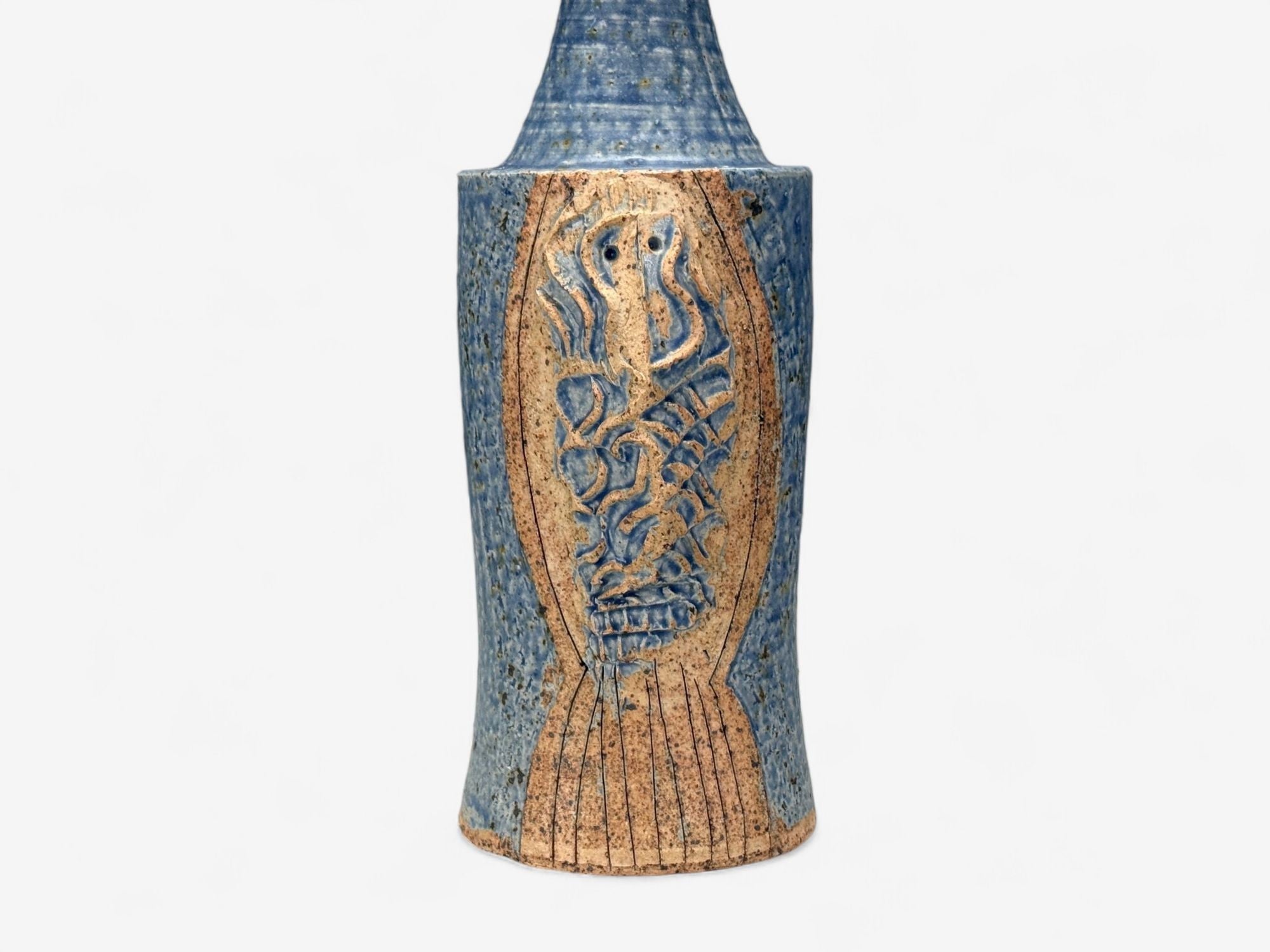 Lene Regius, Danish Modern, Stoneware, Table Lamp, Denmark, 1970s