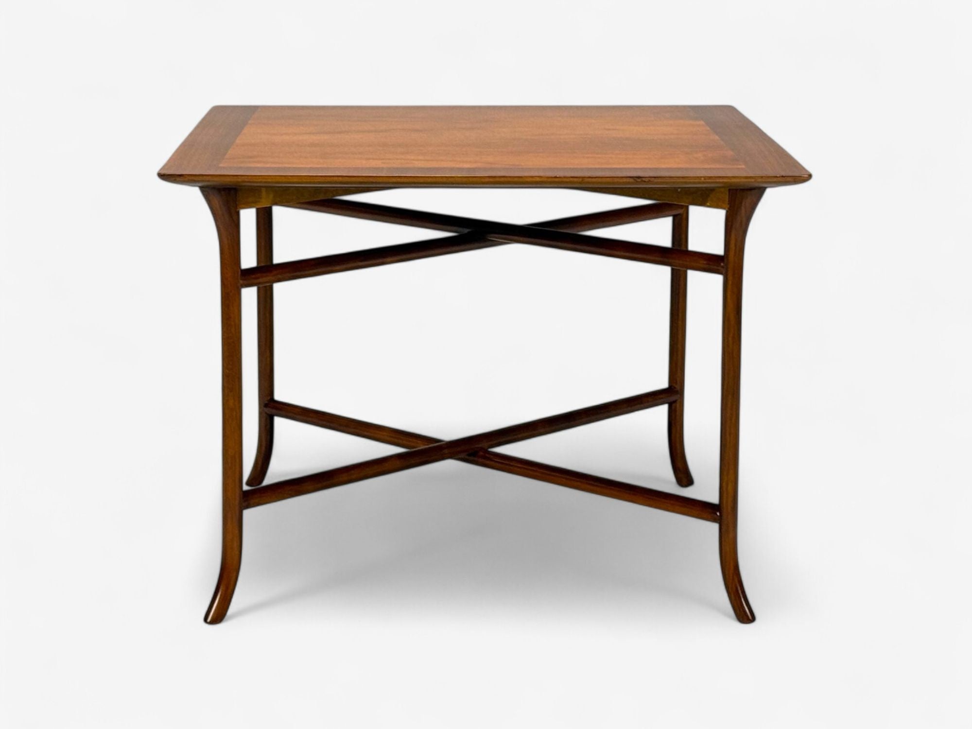 T.H. Robsjohn-Gibbings, American Modern, Walnut, Side Table, USA, 1960s