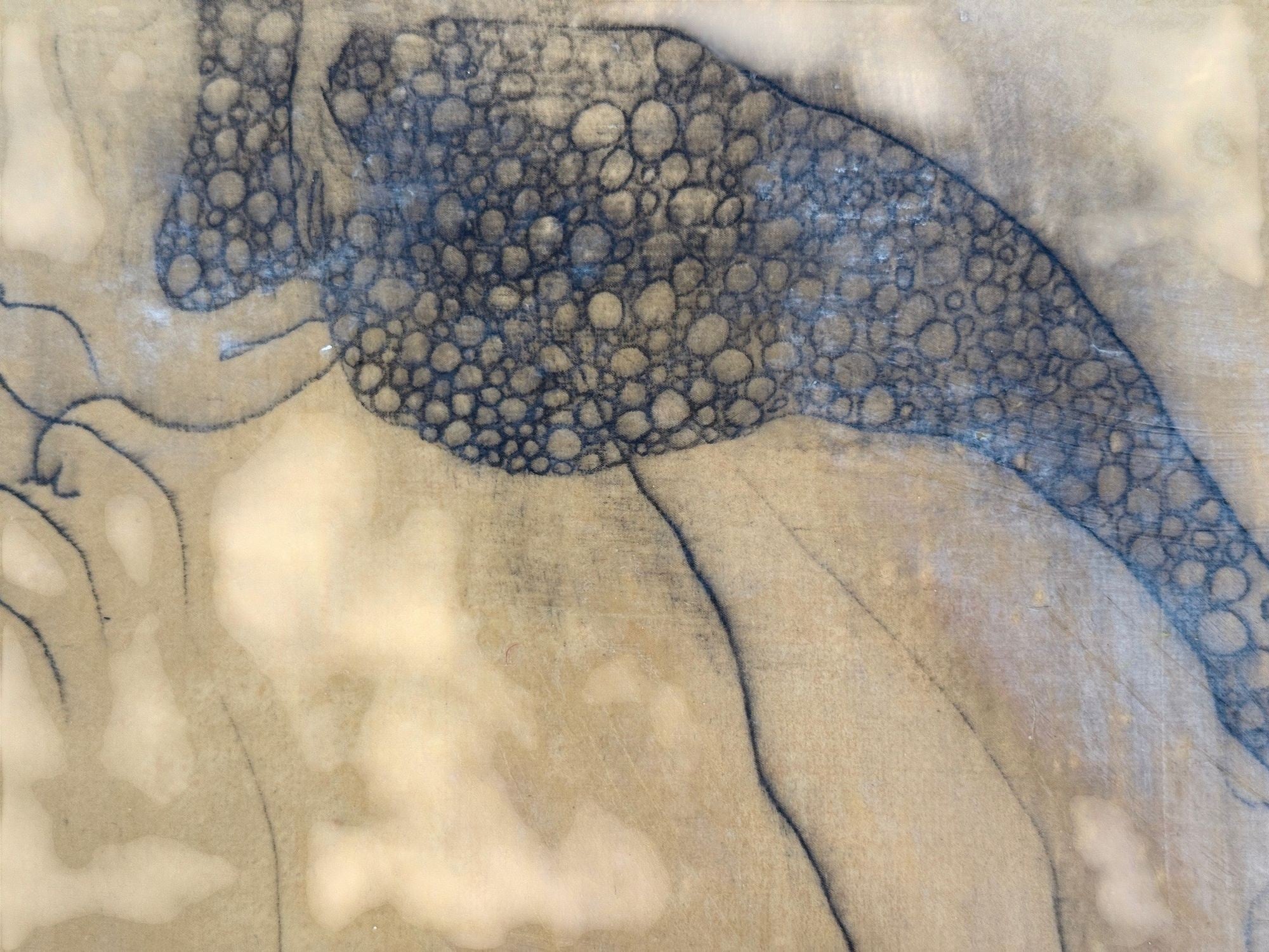 Angelina Nasso, Modern, Framed Abstract, Large Oil on Canvas, USA, 1998