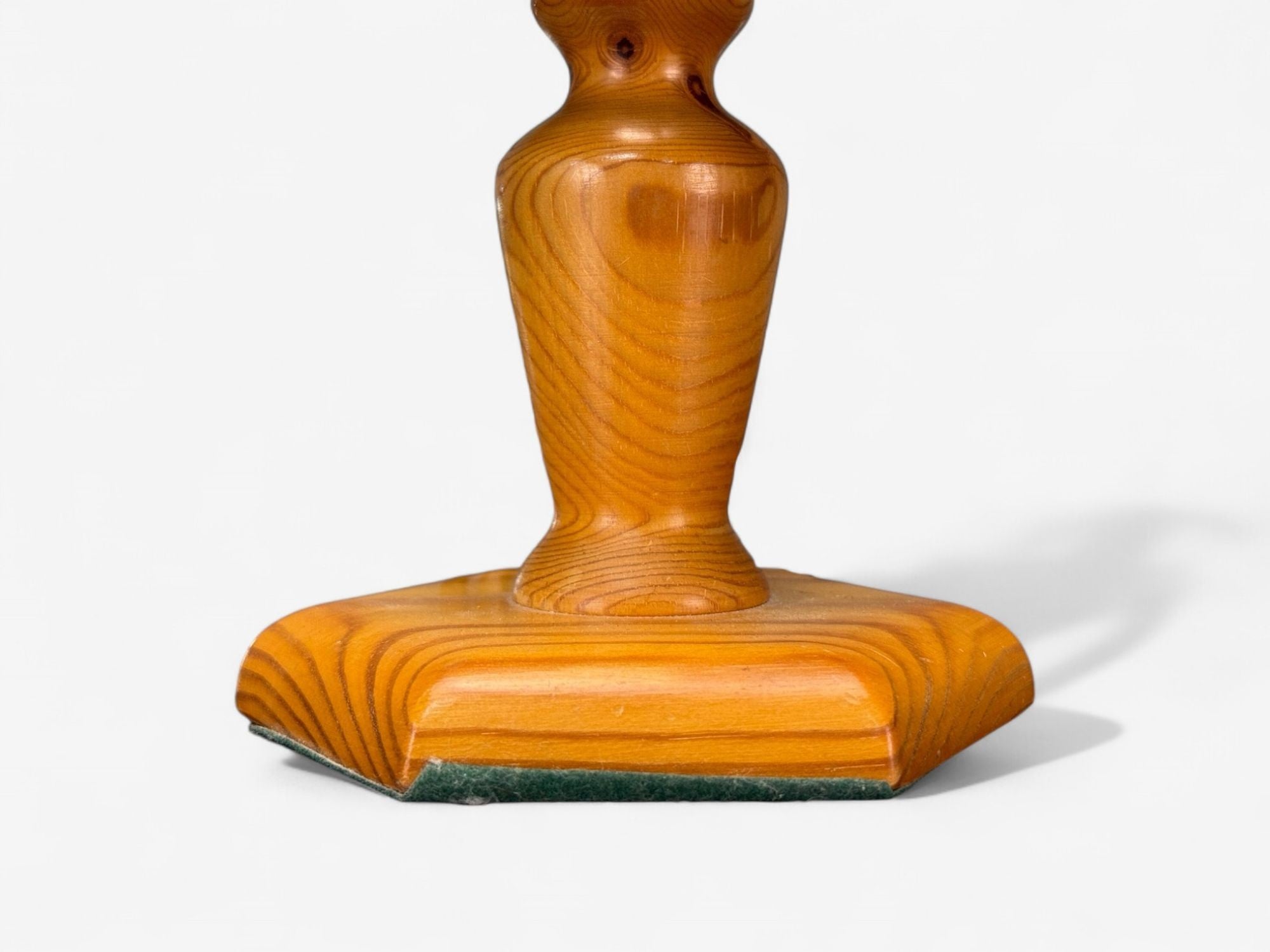 Swedish Modern, Pine, Marquetry, Table Lamp, Sweden, 1950s