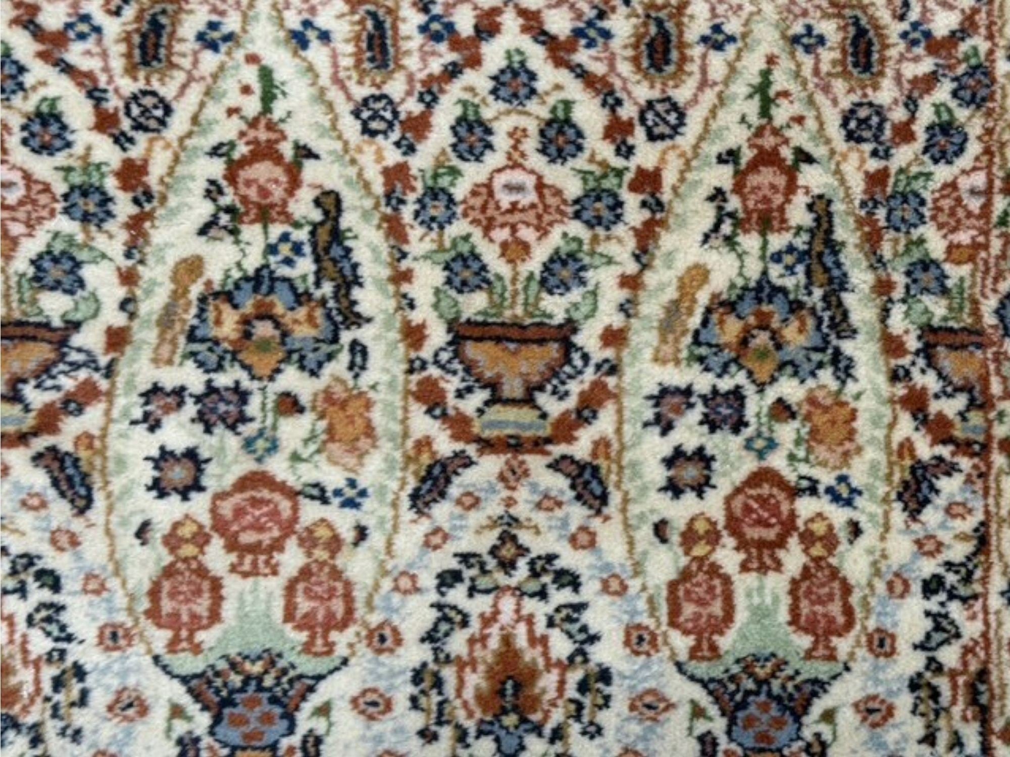 Traditional, Handwoven, Indian Wool Carpets, India, 1960s