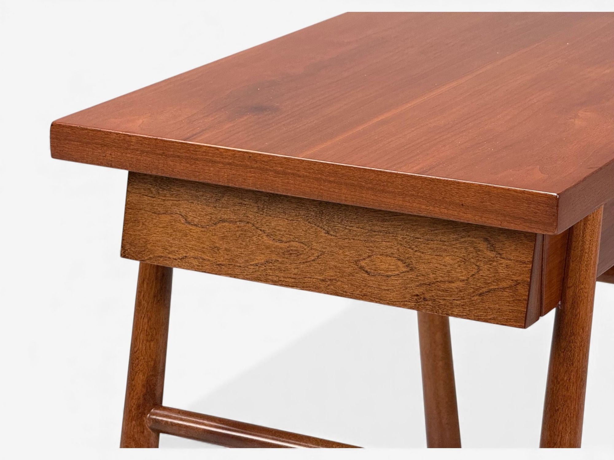 T.H. Robsjohn-Gibbings, American Modern, Mahogany, End Tables, USA, 1950s