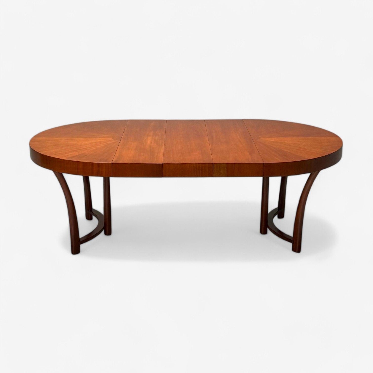 T. H. Robsjohn-Gibbings, Widdicomb, Expandable Dining Table, Walnut, USA, 1960s