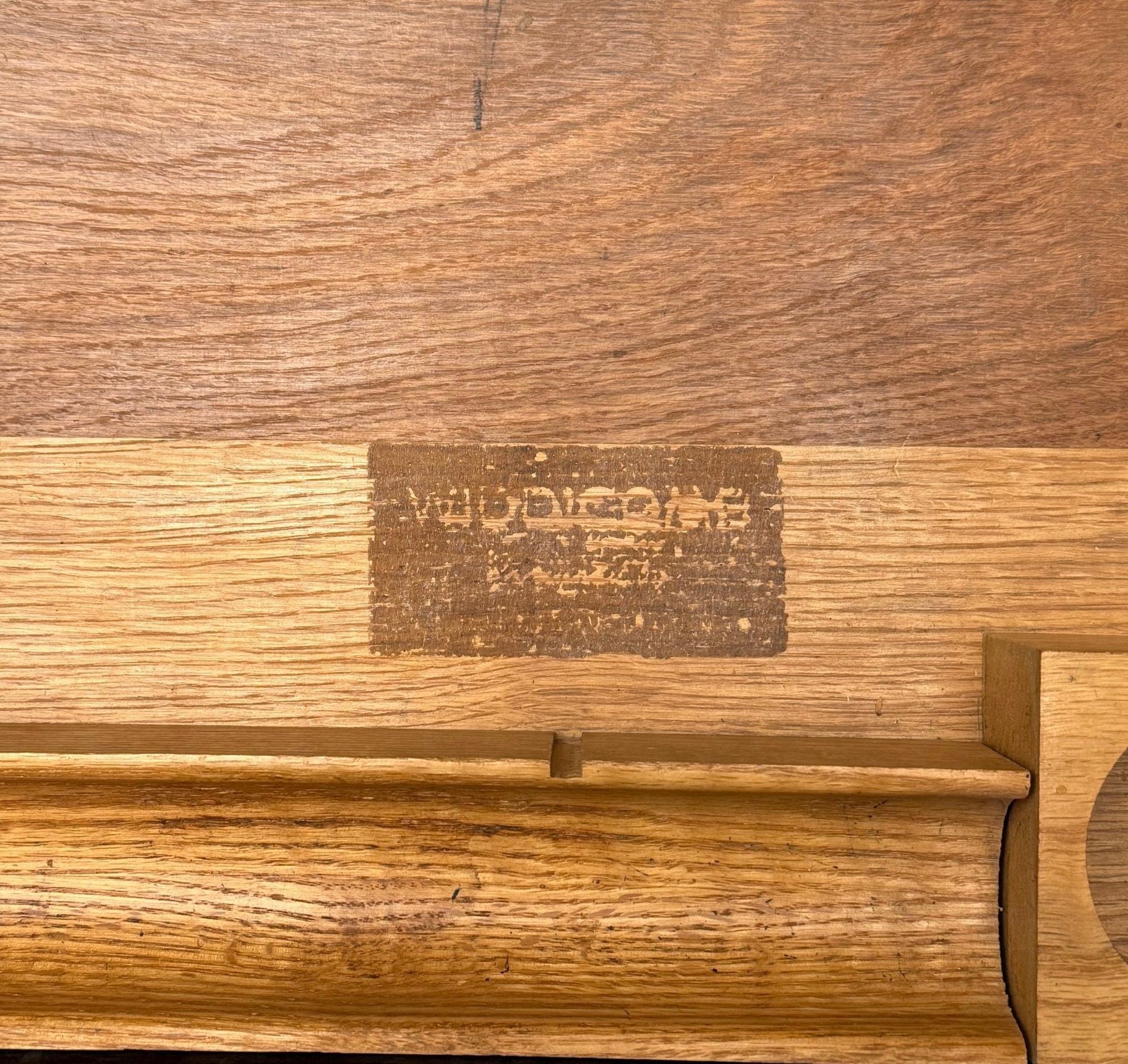 T.H. Robsjohn-Gibbings, Widdicomb, Mid-Century Modern, Desk, Cane, 1960s