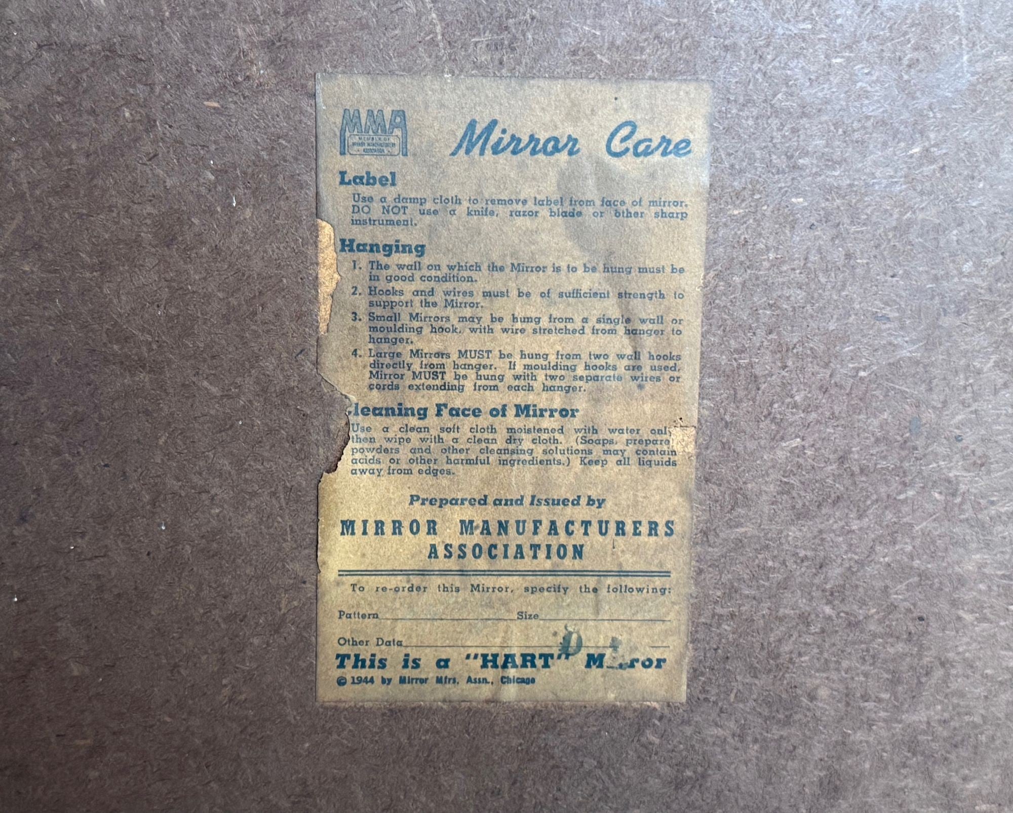 Paul Frankl, John Stuart, Mid-Century Modern, Large Station Wagon Mirror, 1950s