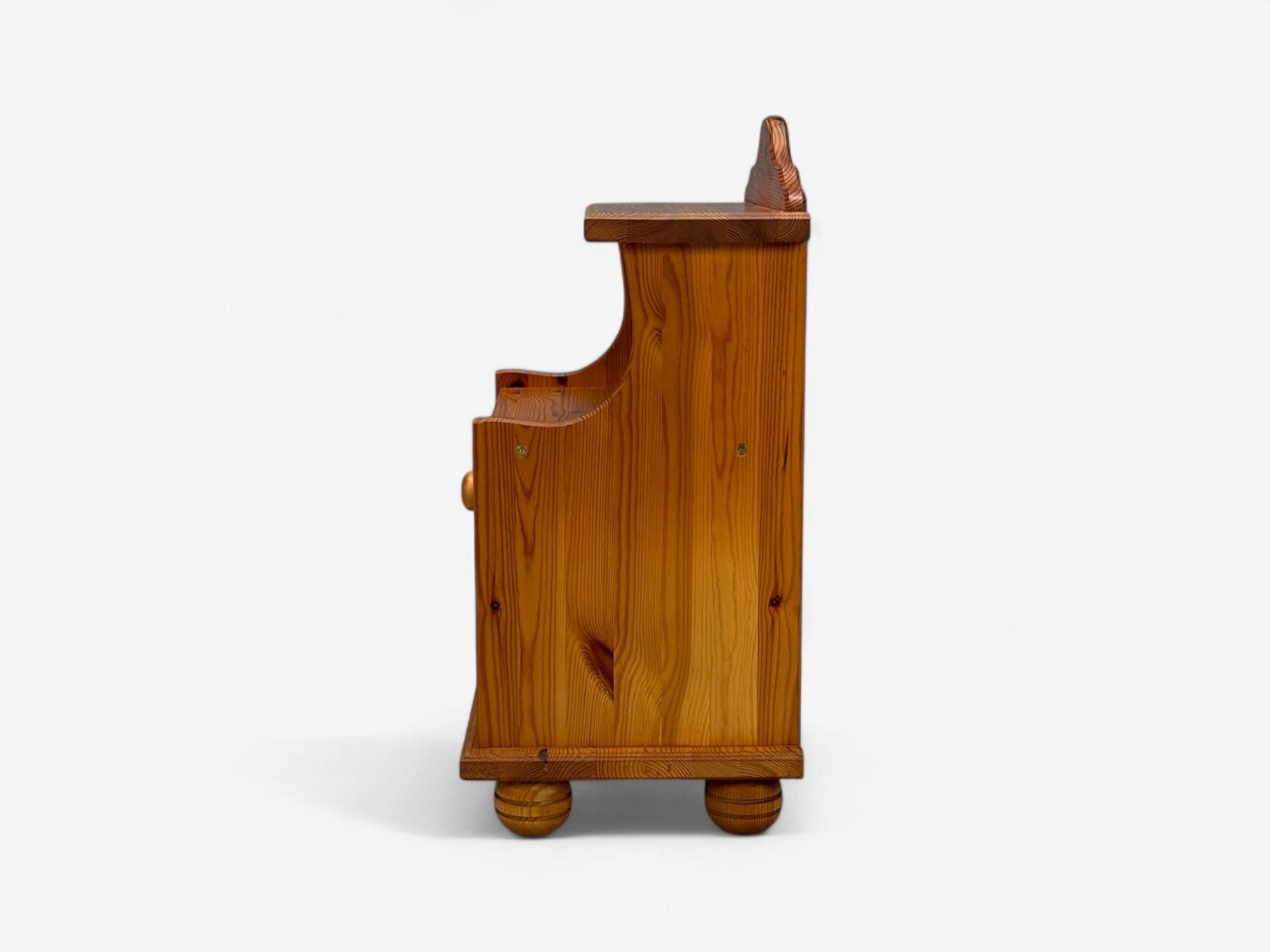 Swedish Modern, Pine, Nightstands, Sweden, 1960s