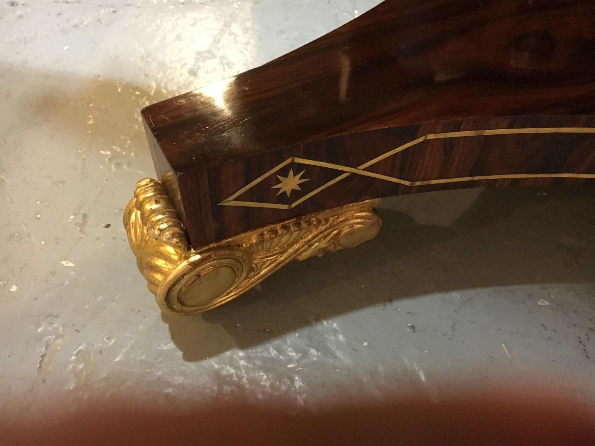 Late 19th-Early 20th Century Russian Neoclassical Boule Inlaid Centre Tilt Table