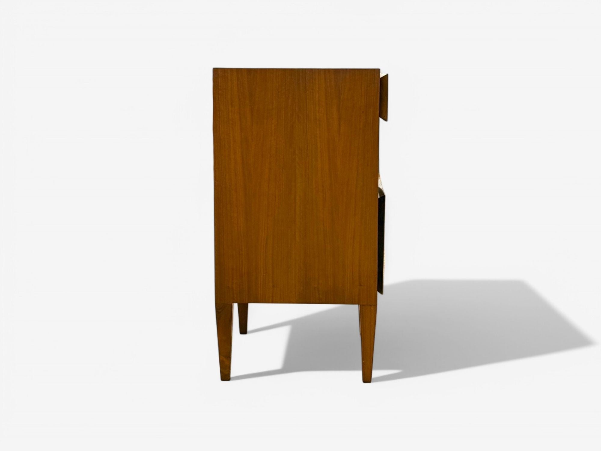 Gio Ponti, Singer & Sons, Mid-Century Modern, Rare Sculptural Nightstands, 1950s