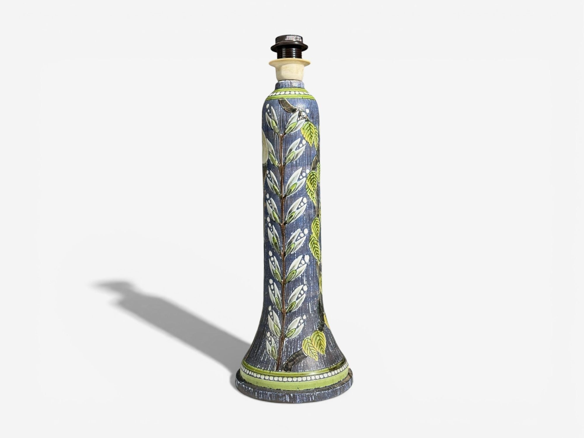 Alingsås Keramik, Large Table Lamp, Stoneware, Sweden, 1960s