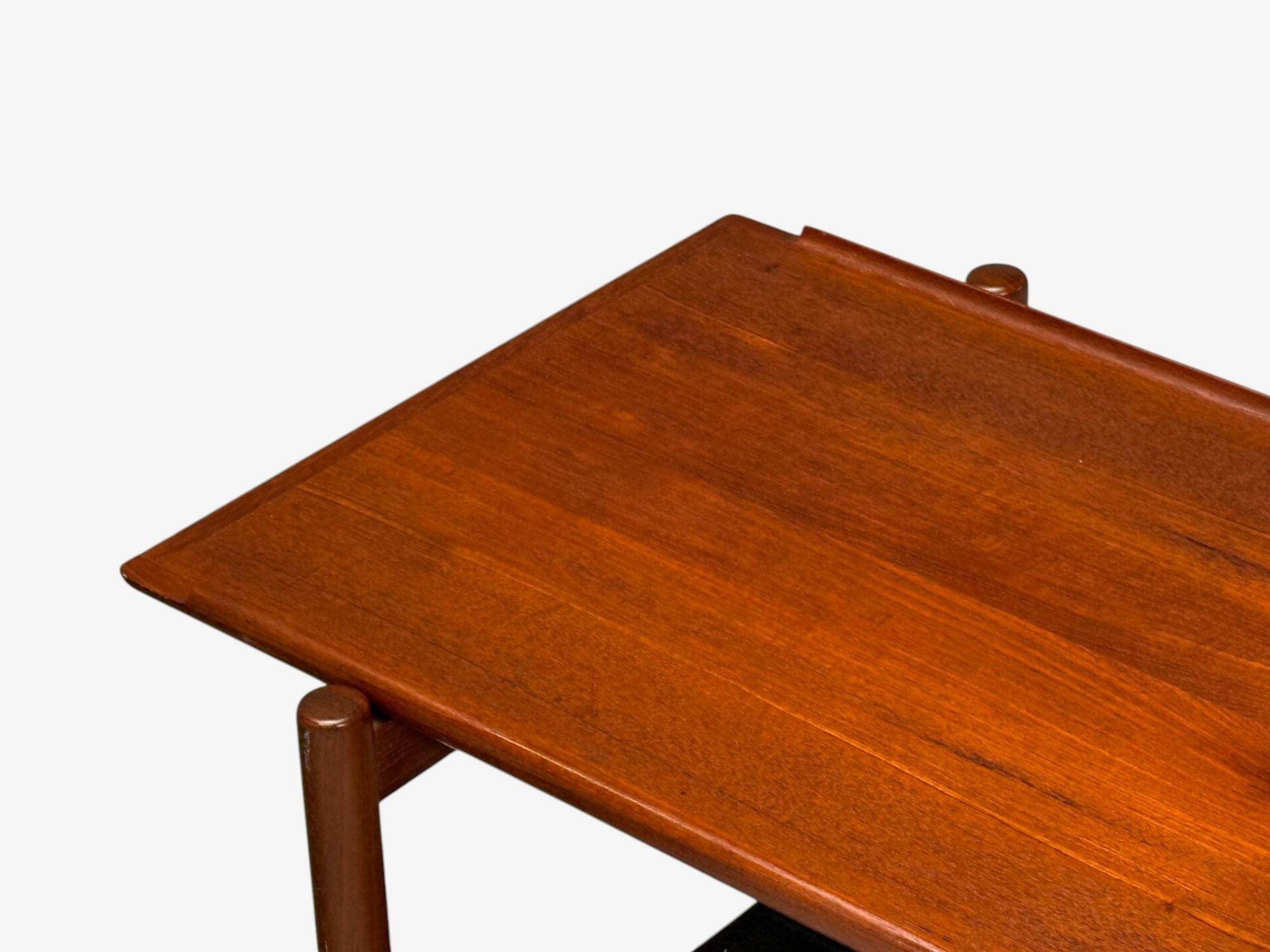 Poul Hundevad, Danish Modern, Teak, Expandable Bar Carts, Denmark, 1950s