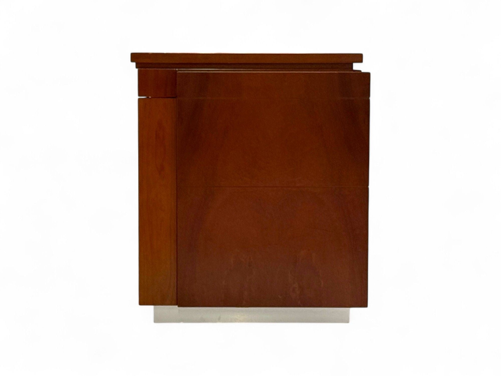 Steelcase, Cherrywood, Steel, Sideboard, USA, 2000s