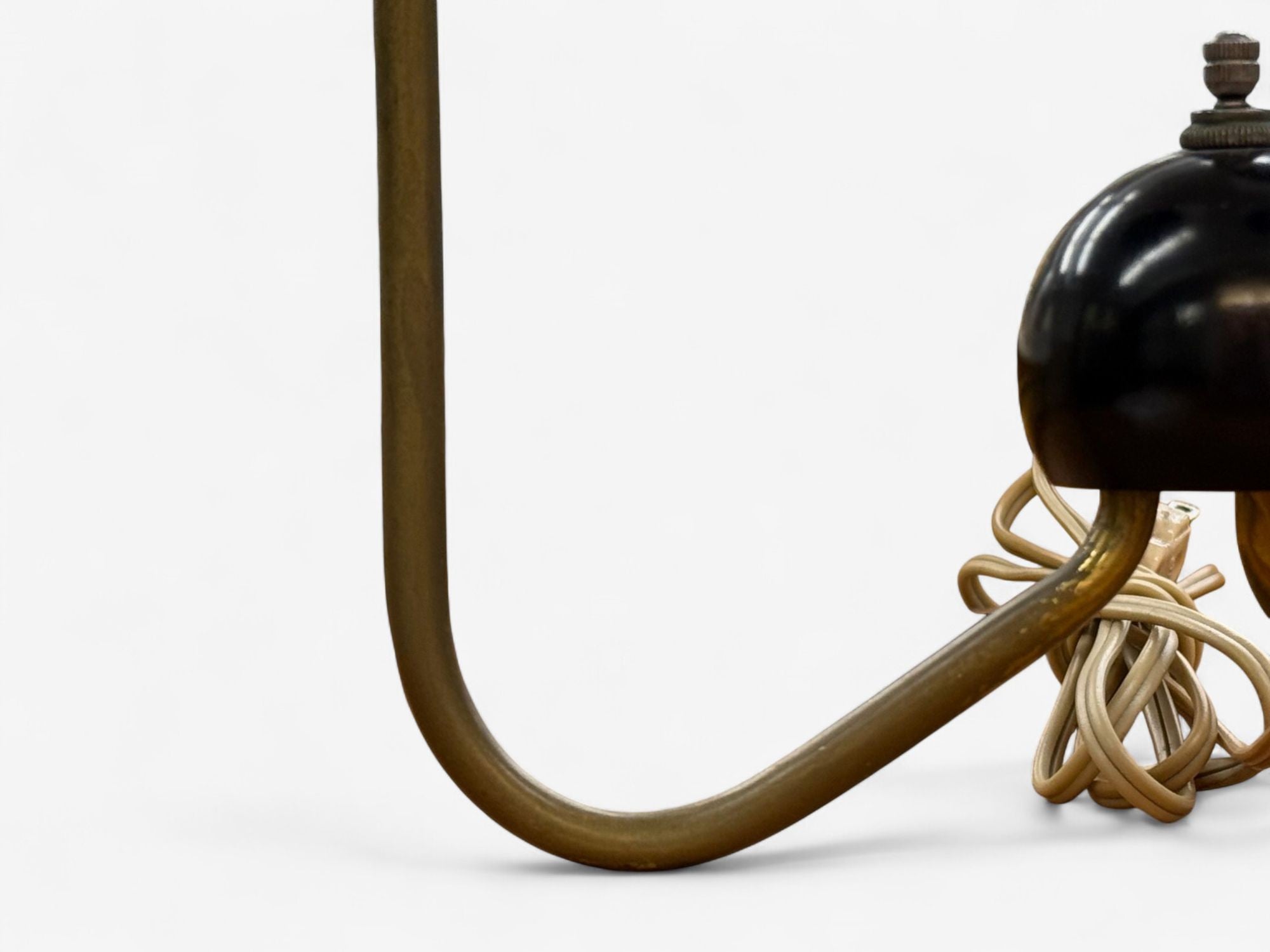 Kurt Versen , Mid-Century Modern, Brass, Table Lamps, USA, 1960s