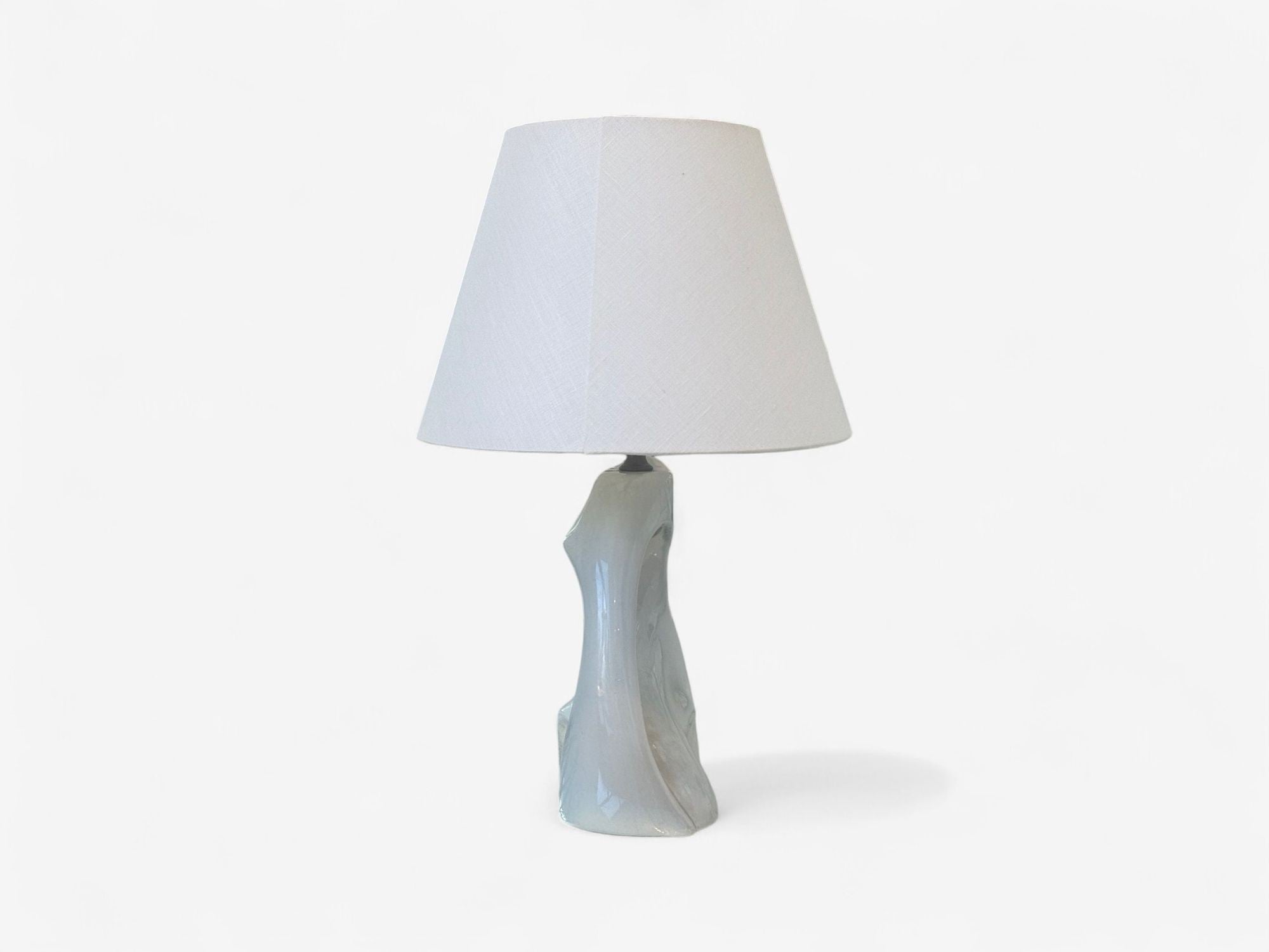 American Modern, Ceramic, Biomorphic Table Lamp, USA, 1960s