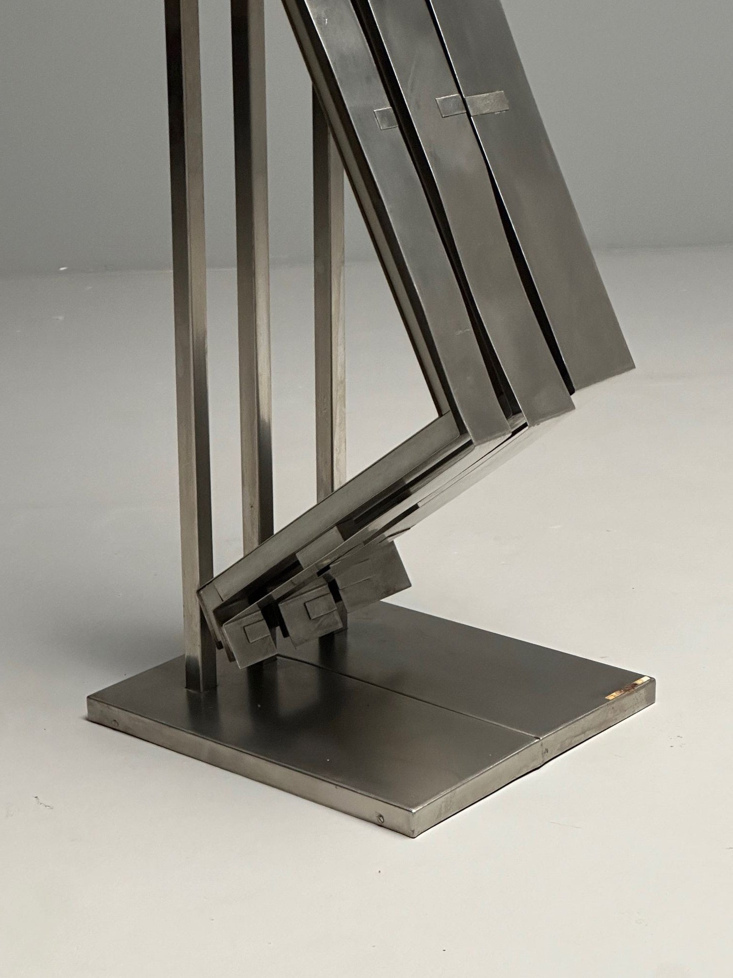 Salvatore Messina, Italian Mid-Century Modern, Abstract Sculpture, Steel, 1970s