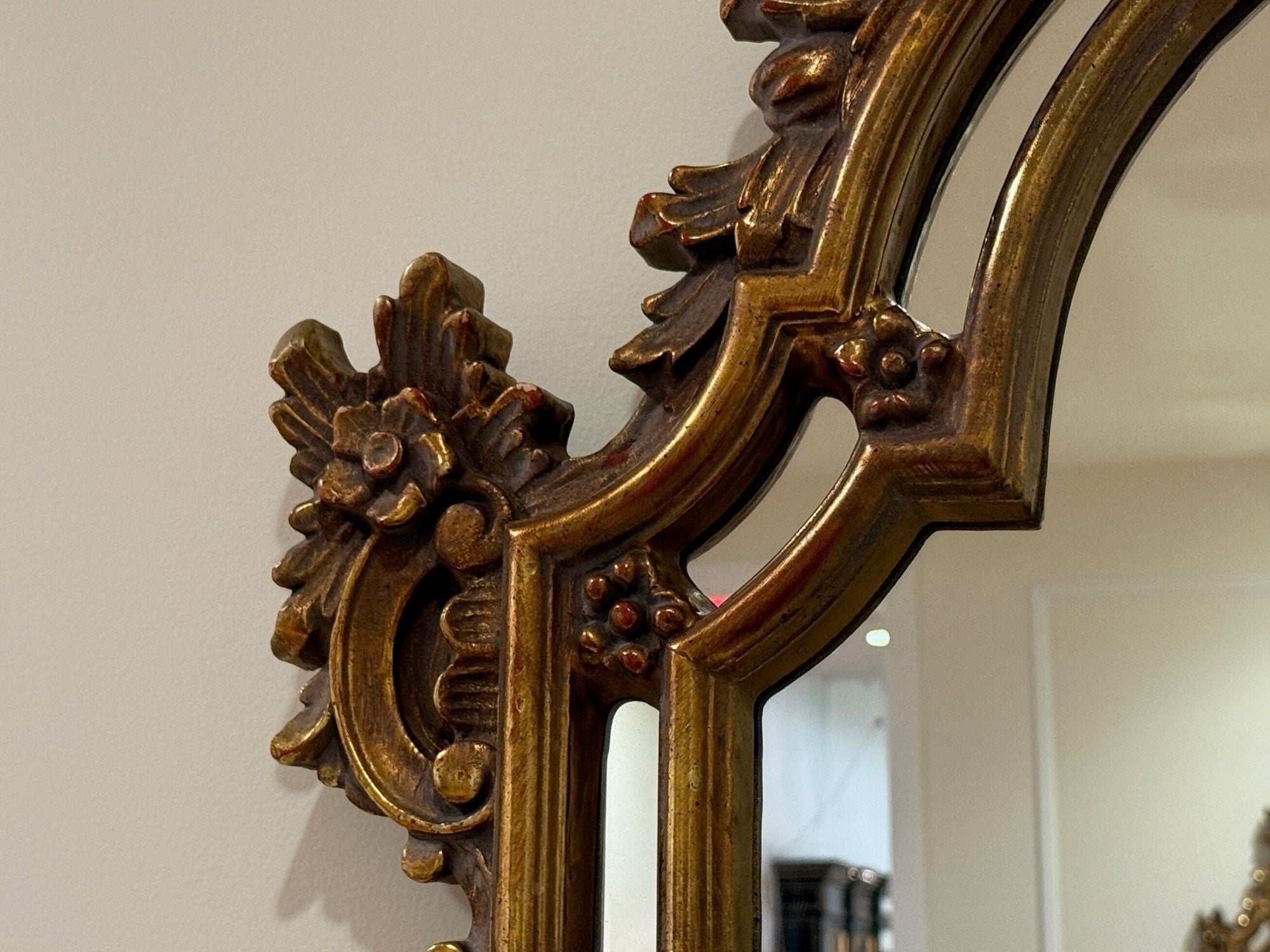 Continental, Giltwood, Arched Wall Mirrors, USA, 20th c.