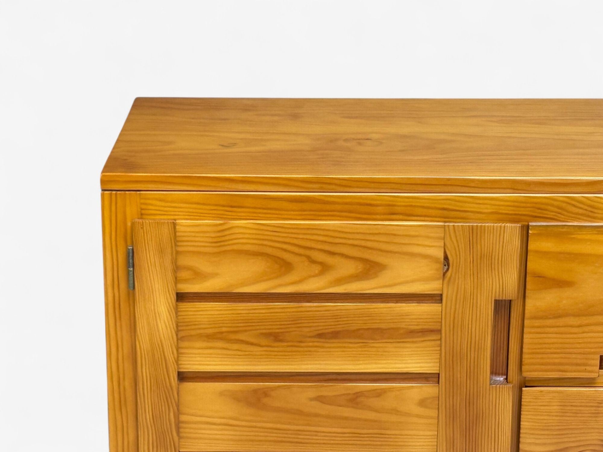 Pierre Gautier-Delaye, French Modern, Pine, Rare Commodes, France, 1957