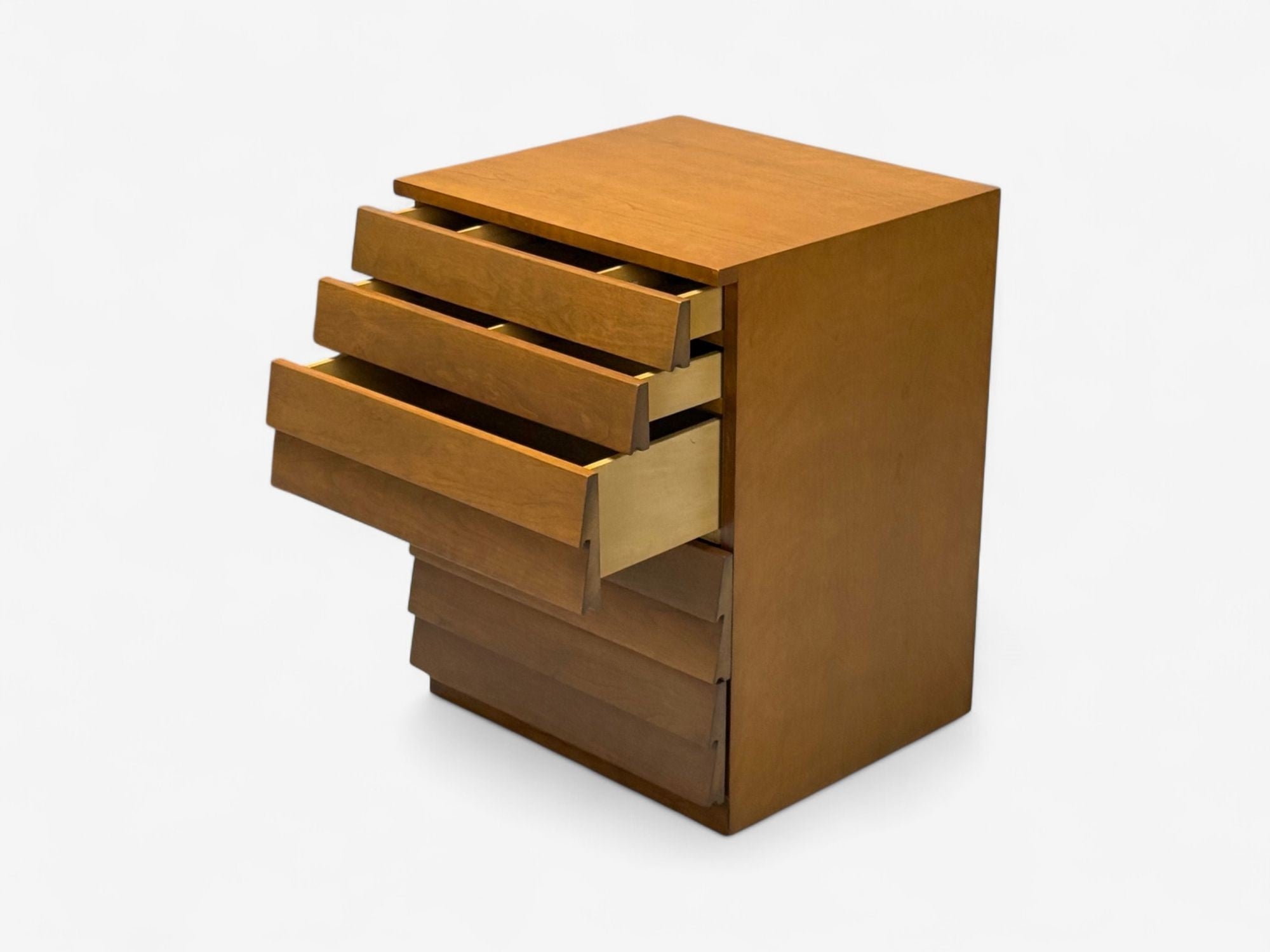 T.H. Robsjohn-Gibbings, American Modern, Maple, Nightstands, USA, 1960s