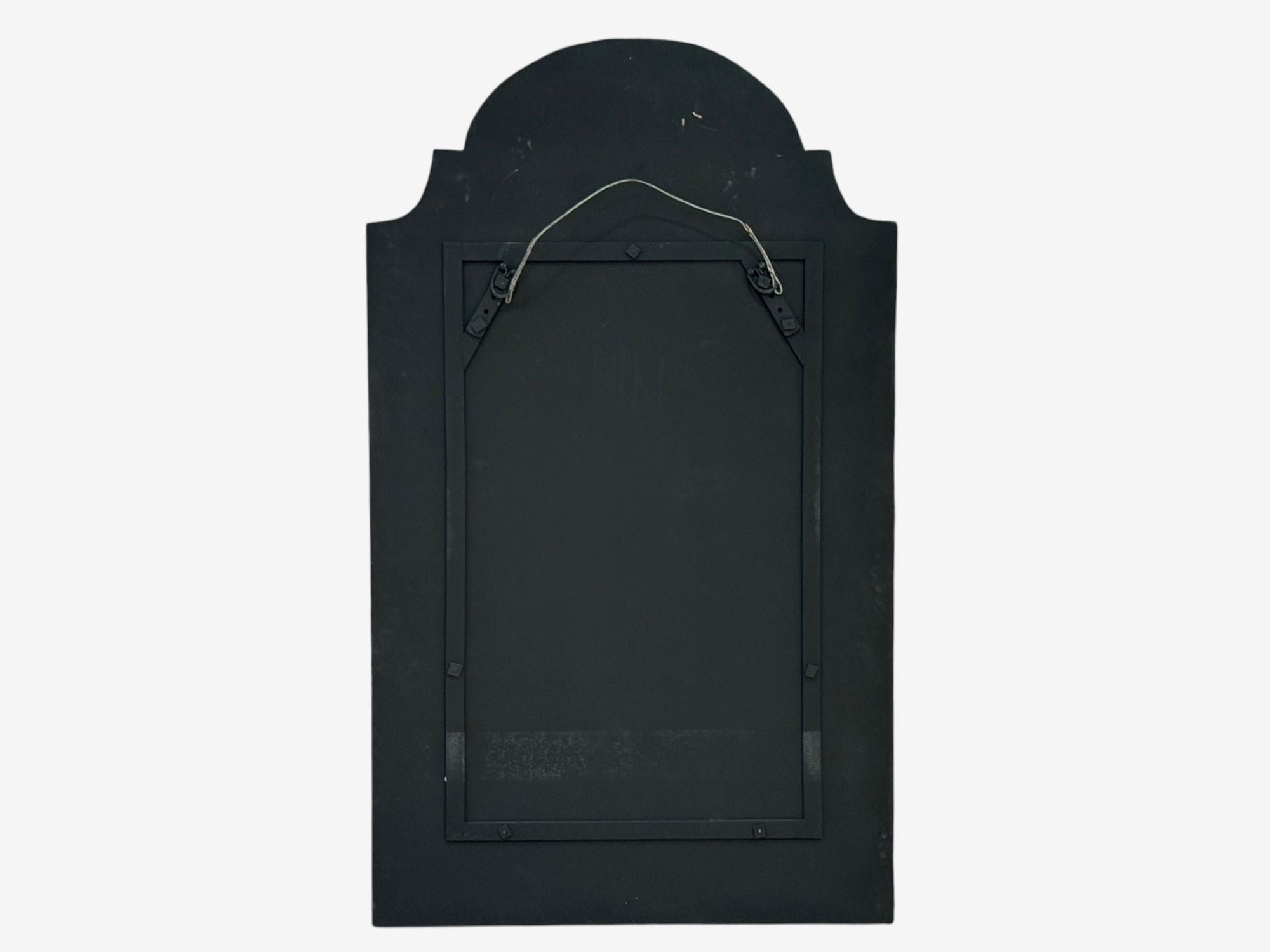 Queen Anne Style, Venetian Wall Mirrors, Antiqued Beveled Glass, Dome Top