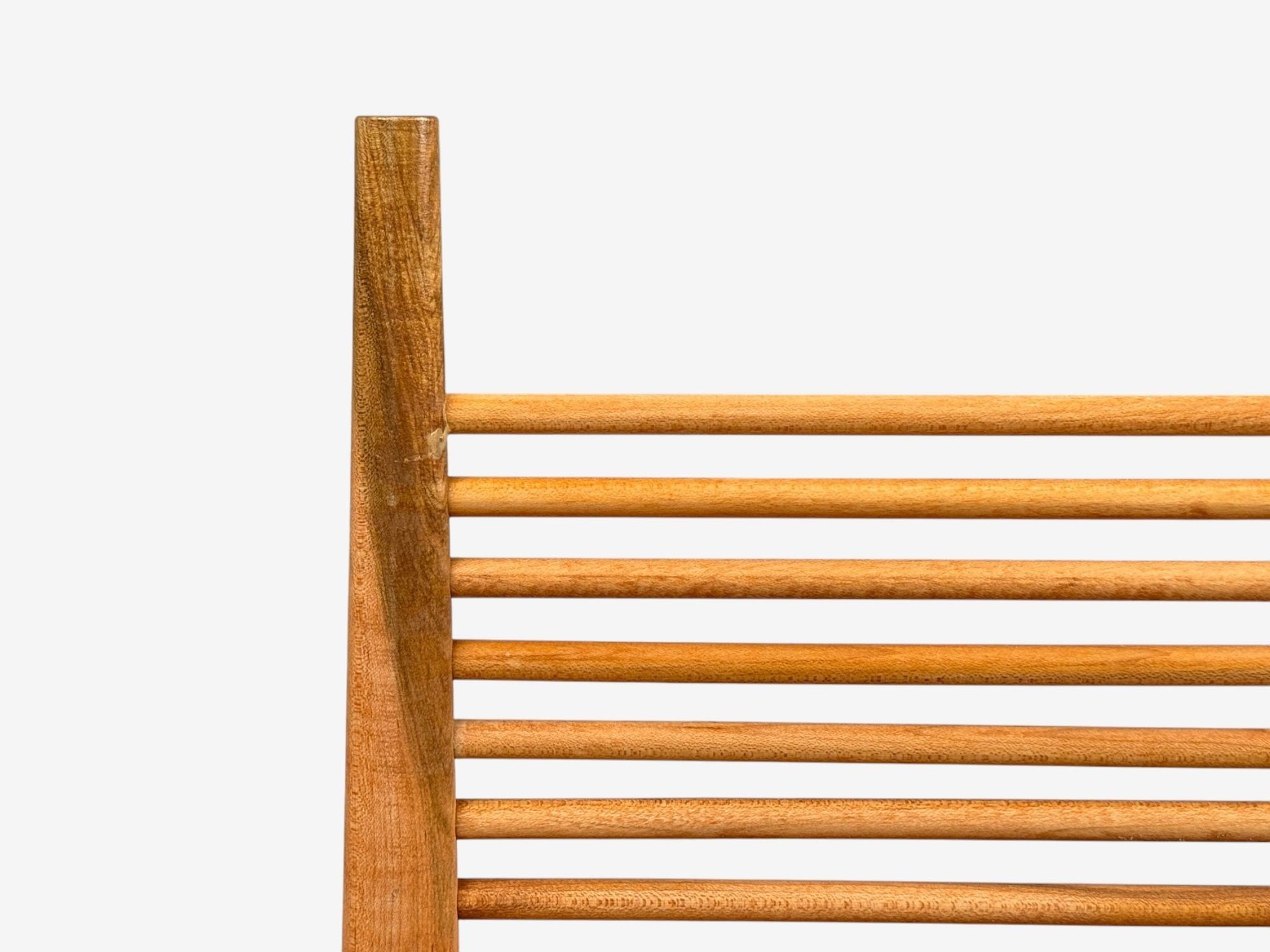 Paul McCobb, Maple, Lacquered Iron, Shovel Dining Chairs, USA, 1950s