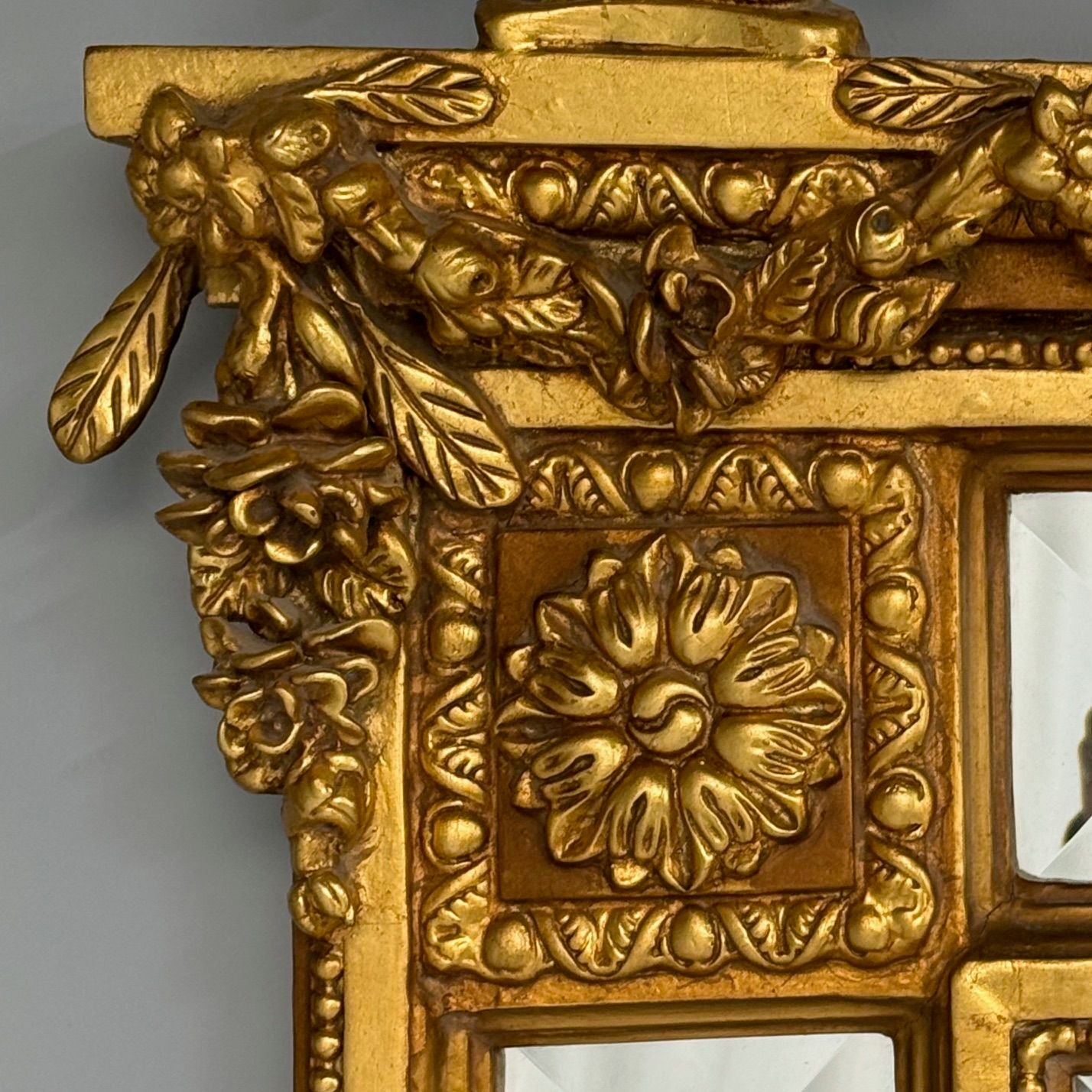 Louis XVI Style, Large Wall or Floor Mirrors, Giltwood, Gesso, Europe, 19th C.
