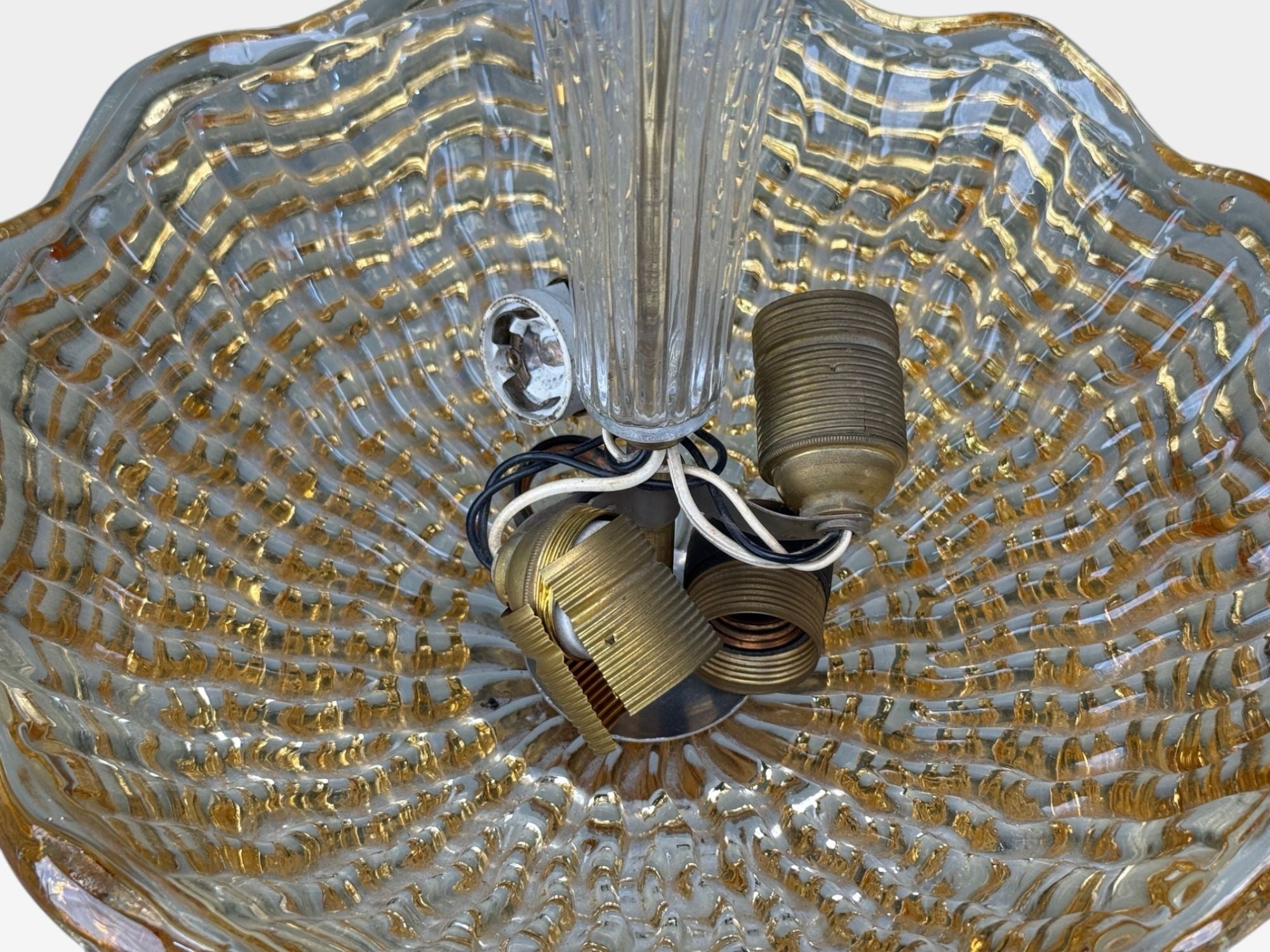 Carl Fagerlund, Swedish Modern, Glass, Pendant Light, Sweden, 1960s