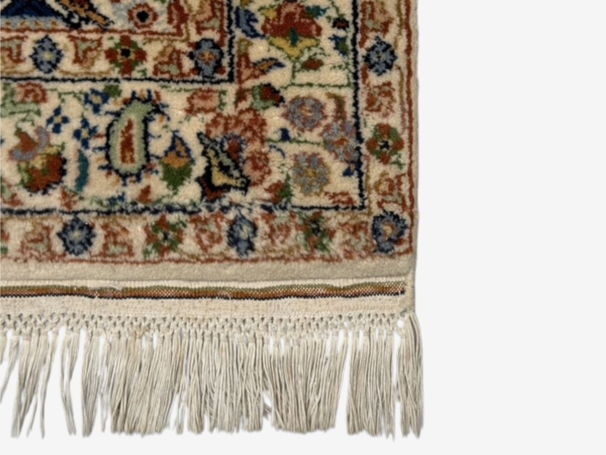 Traditional, Handwoven, Indian Wool Carpets, India, 1960s