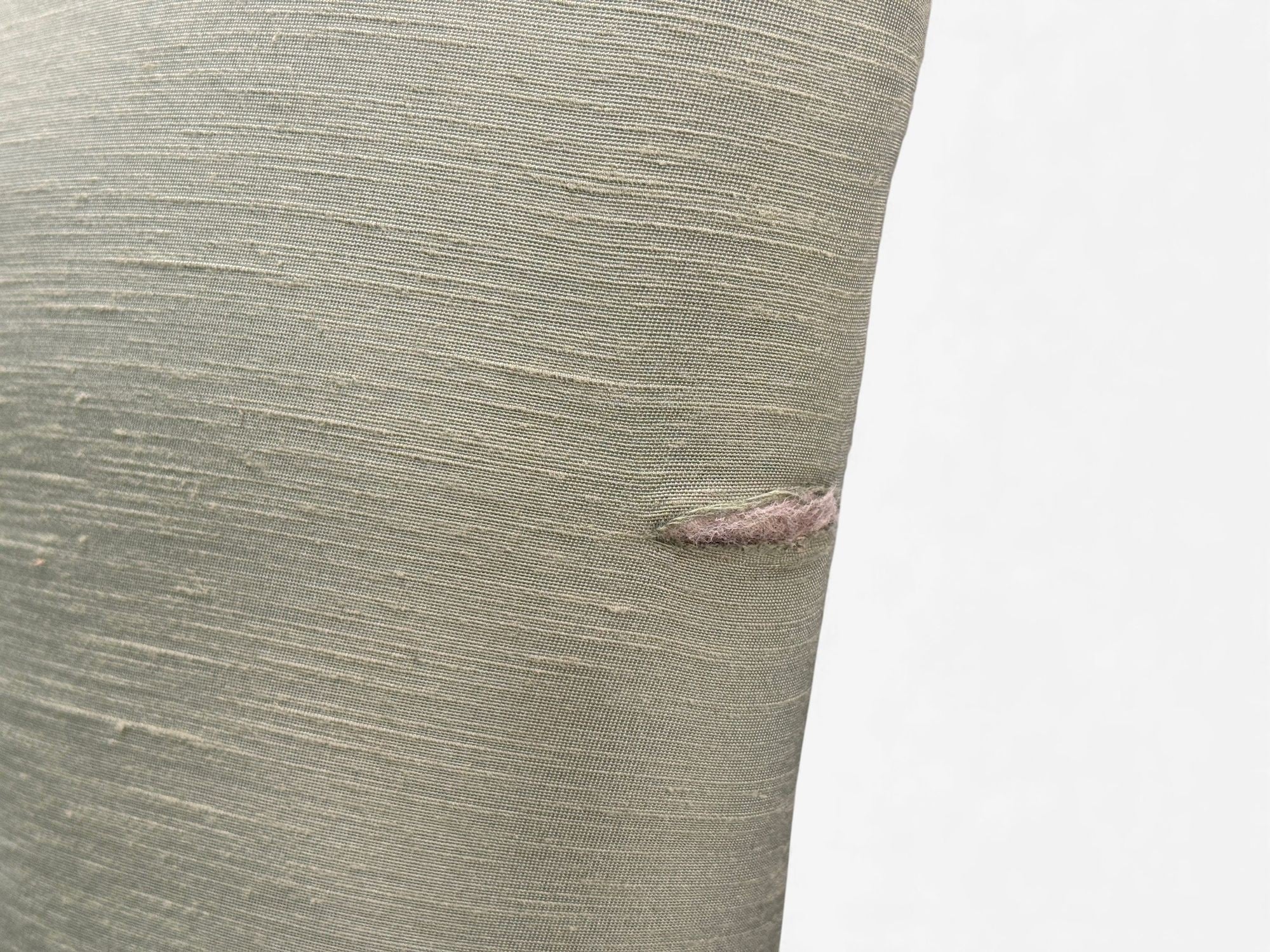 Melchiorre Bega, Green Fabric, Wood, Lounge Chair, Italy, 1950s