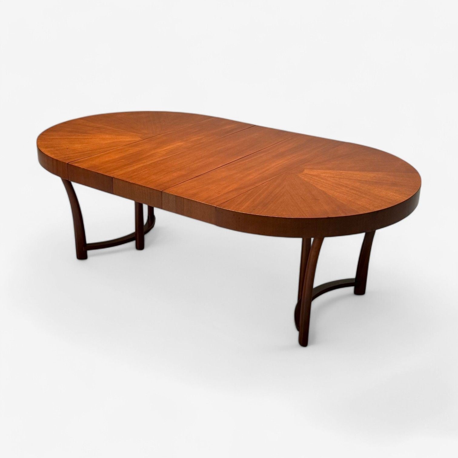 T. H. Robsjohn-Gibbings, Widdicomb, Expandable Dining Table, Walnut, USA, 1960s
