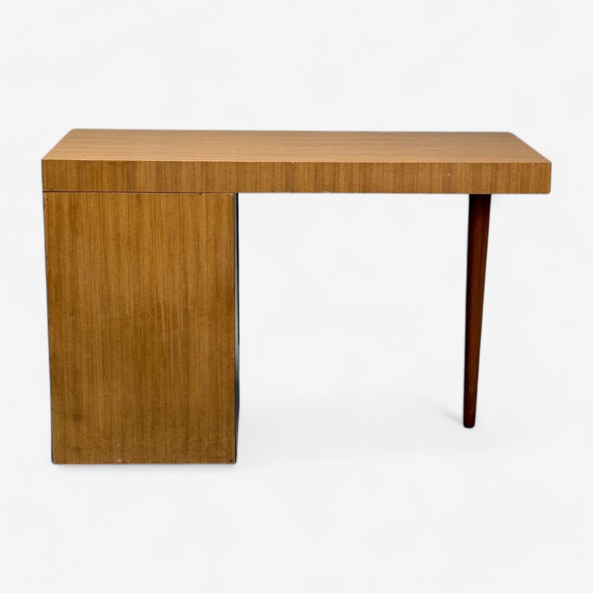 T.H. Robsjohn-Gibbings, Widdicomb, Mid-Century Modern, Desk, Cane, 1960s