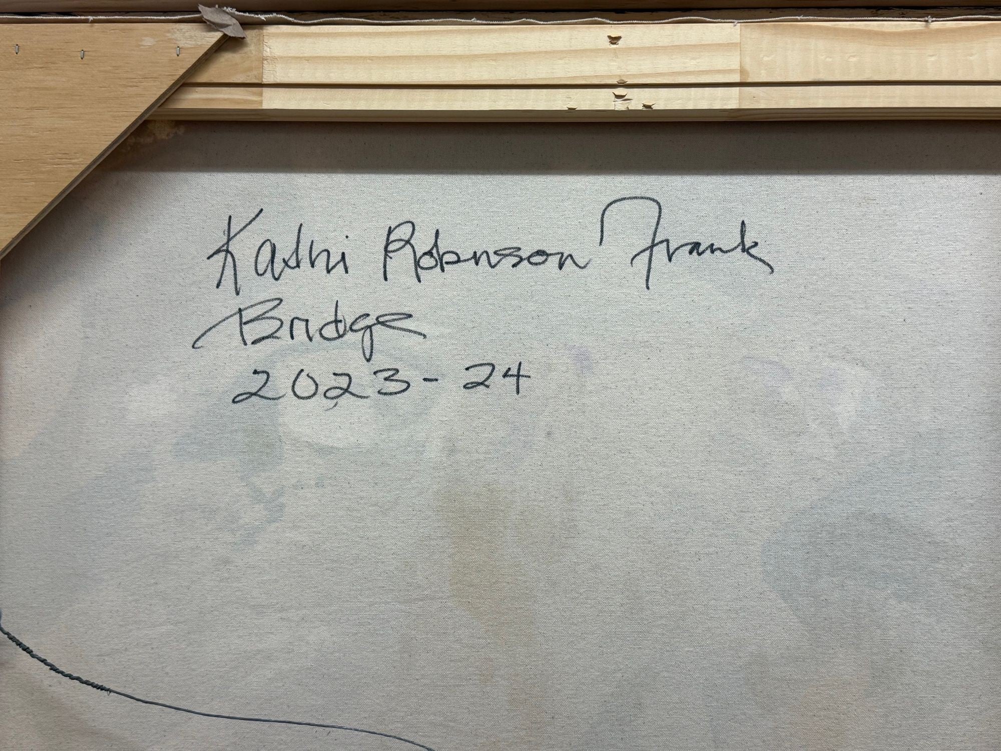 Kathi Robinson, Contemporary, Acrylic, Oil, Large Abstract Painting, USA, 21st c