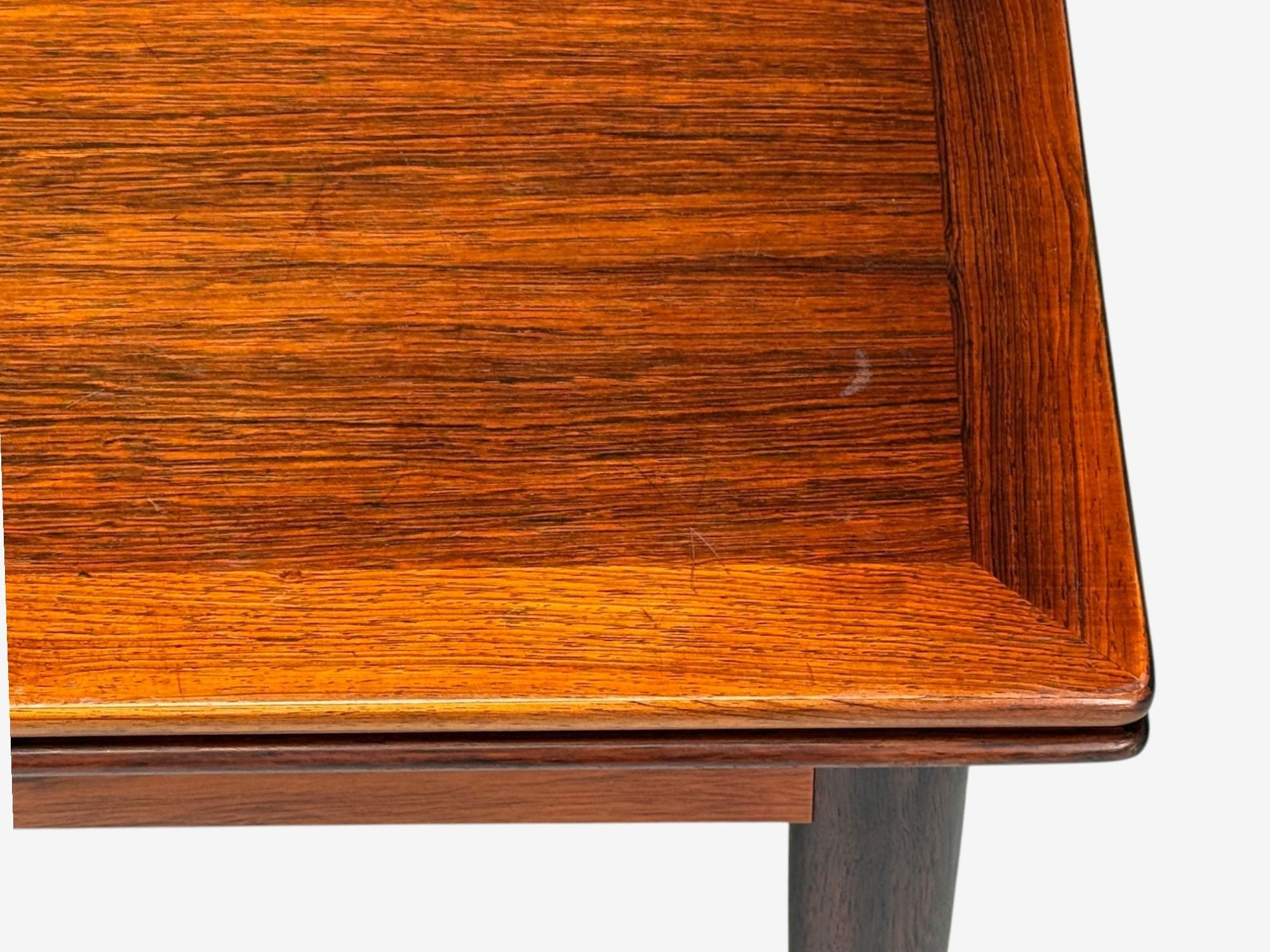 Danish Modern, Rosewood, Expandable Dining Table, Denmark, 1960s