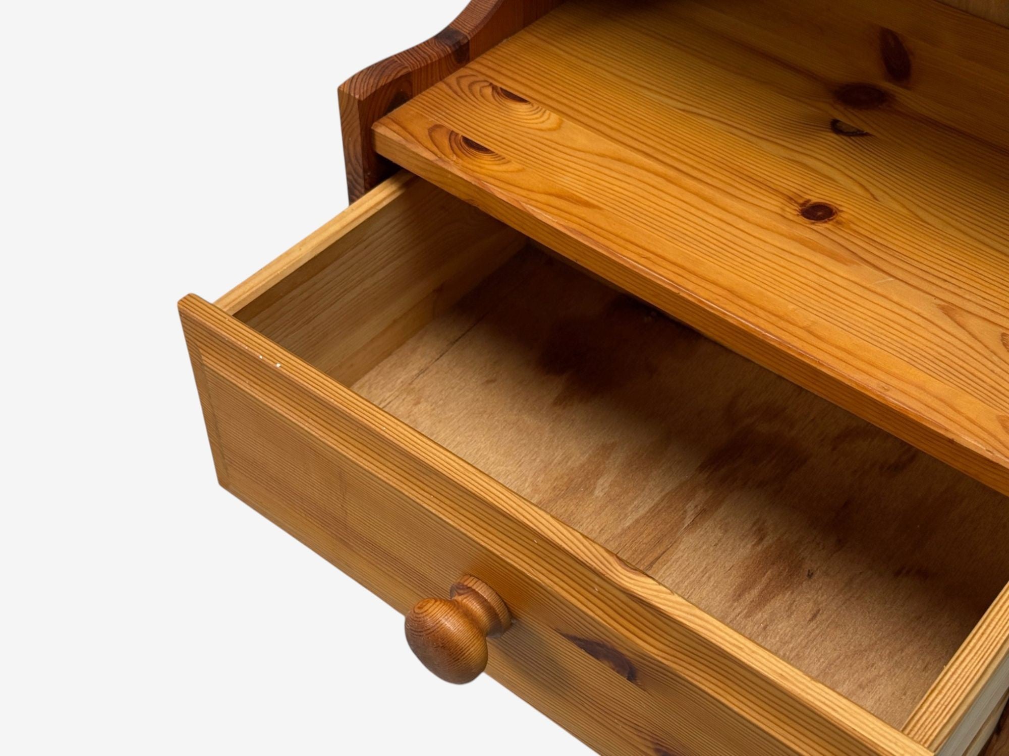 Swedish Modern, Pine, Nightstands, Sweden, 1960s