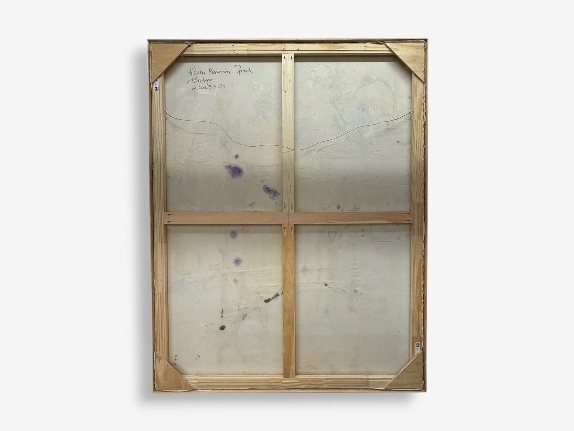 Kathi Robinson, Contemporary, Acrylic, Oil, Large Abstract Painting, USA, 21st c