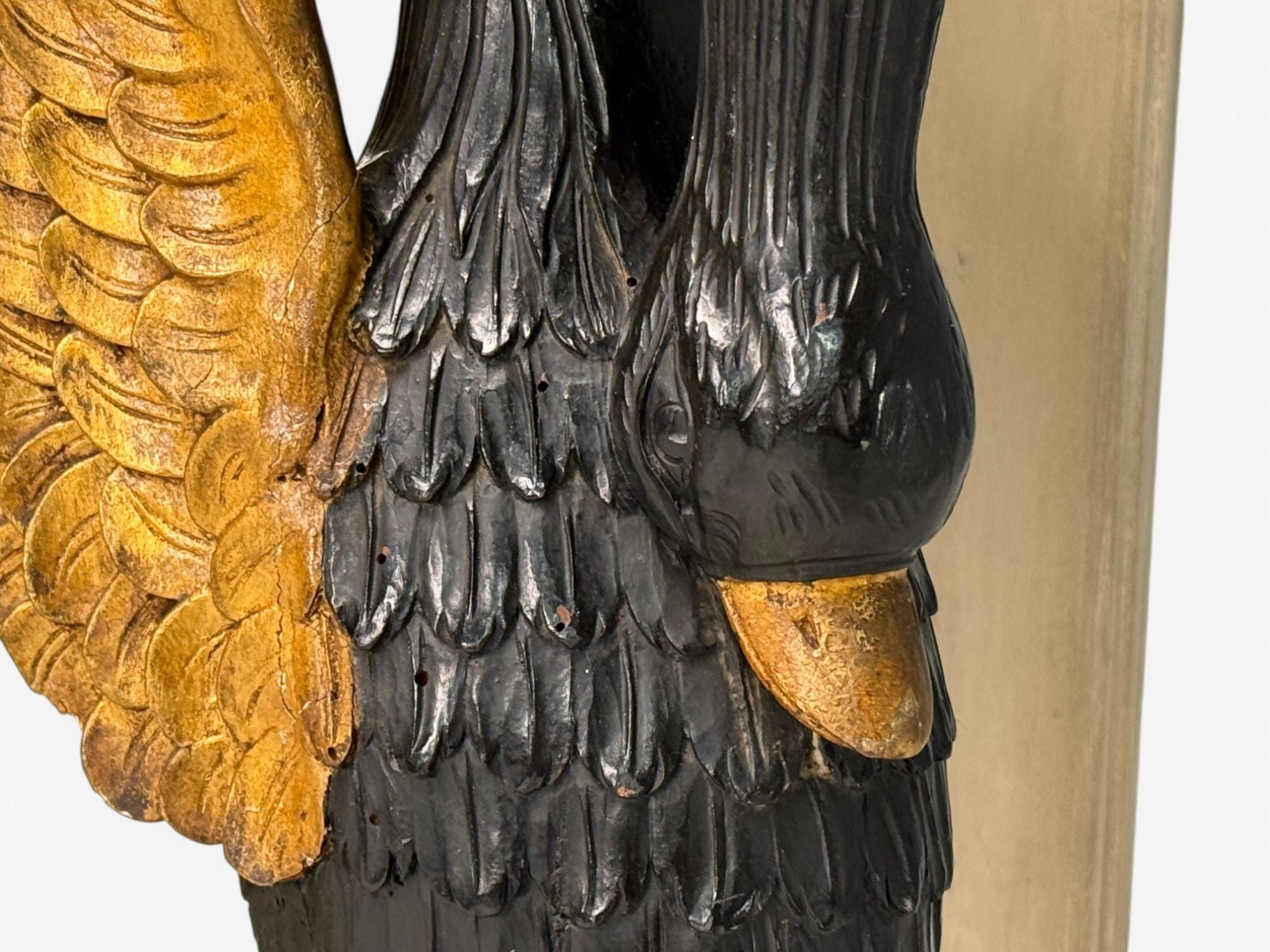 Maison Jansen attr., Hollywood Regency, Giltwood, Mirrored Console Table, 1940s