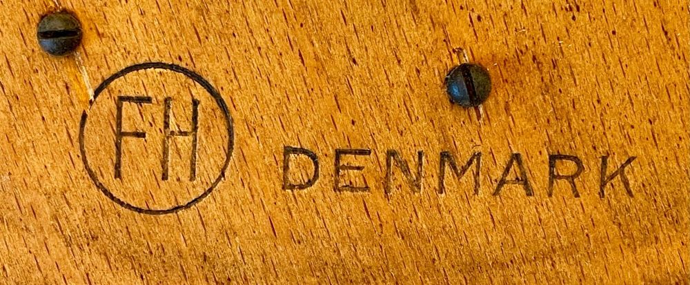 Mid-Century Modern Danish Wall Clock by Fritz Hansen, George Nelson, Teak, 1957