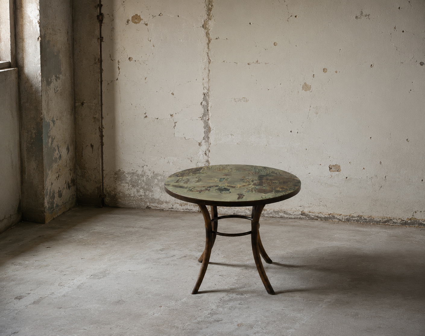 Philip and Kelvin LaVerne, Rare Center Table, Bronze, USA, 1960s