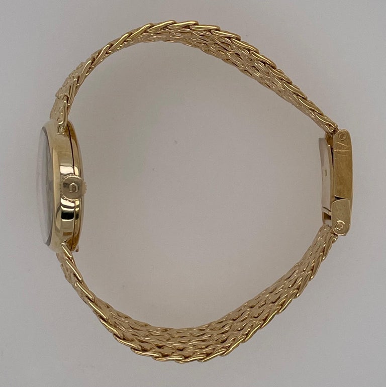 Tiffany & Co. Universal Genève Ladies 18 Karat Yellow Gold Watch and Band