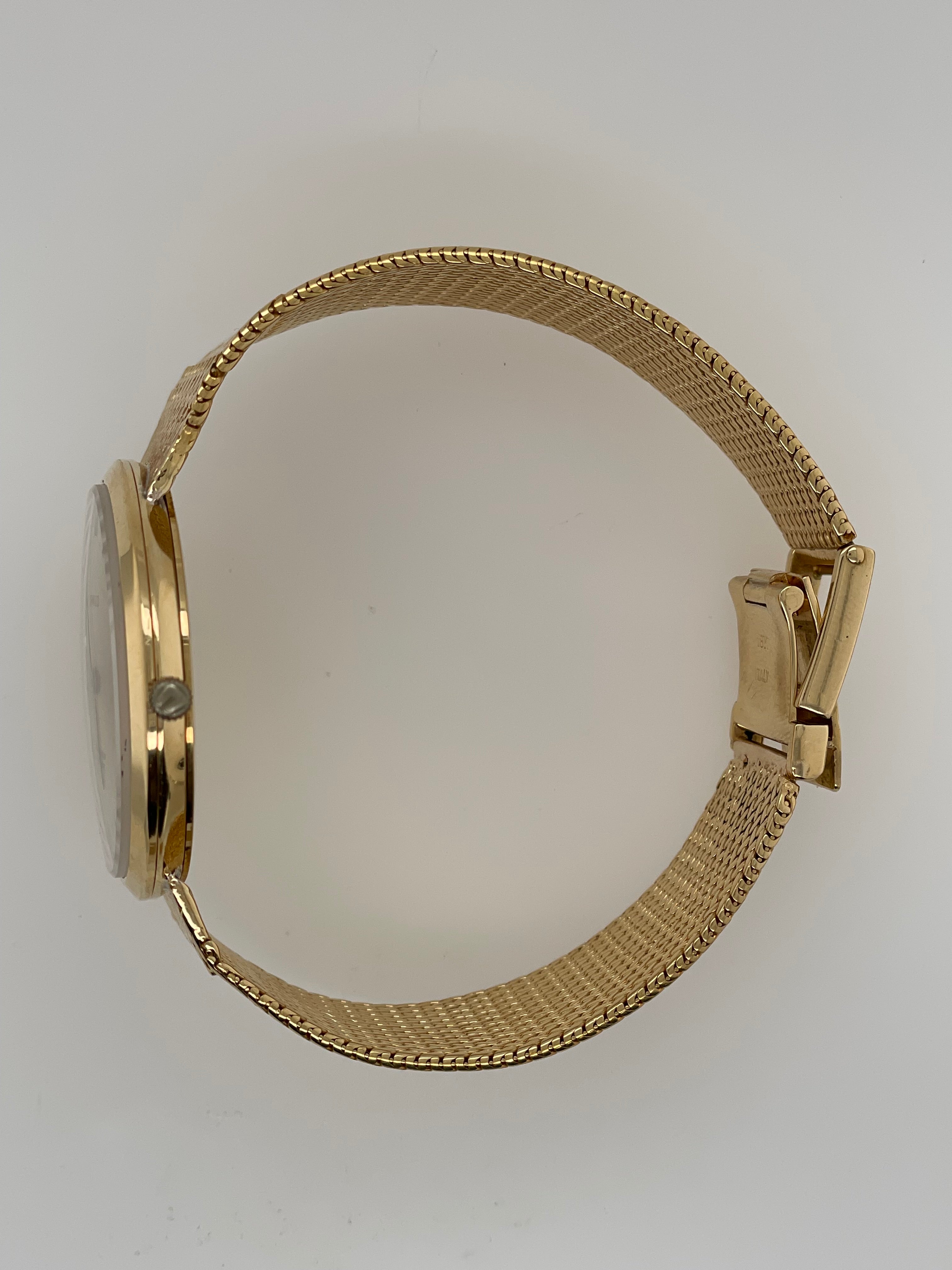 Tiffany & Co Golden Shadow Wrist Watch,18KT Yellow Gold ,1965